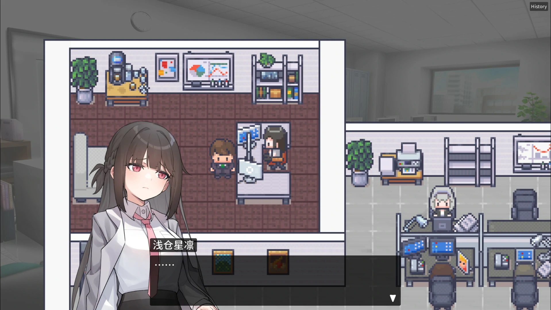 【像素互动SLG/中文】职场的30天 官方中文版【PC/0.4G】 内容图 1