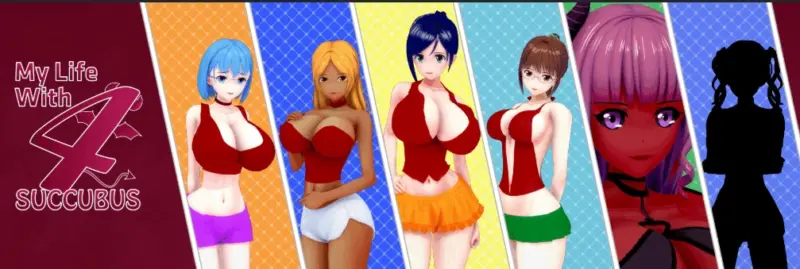 【日系SLG/AI汉化/3D】我与四个魅魔的生活0.100-a AI汉化版【PC+安卓/2.1G/新作】-X游