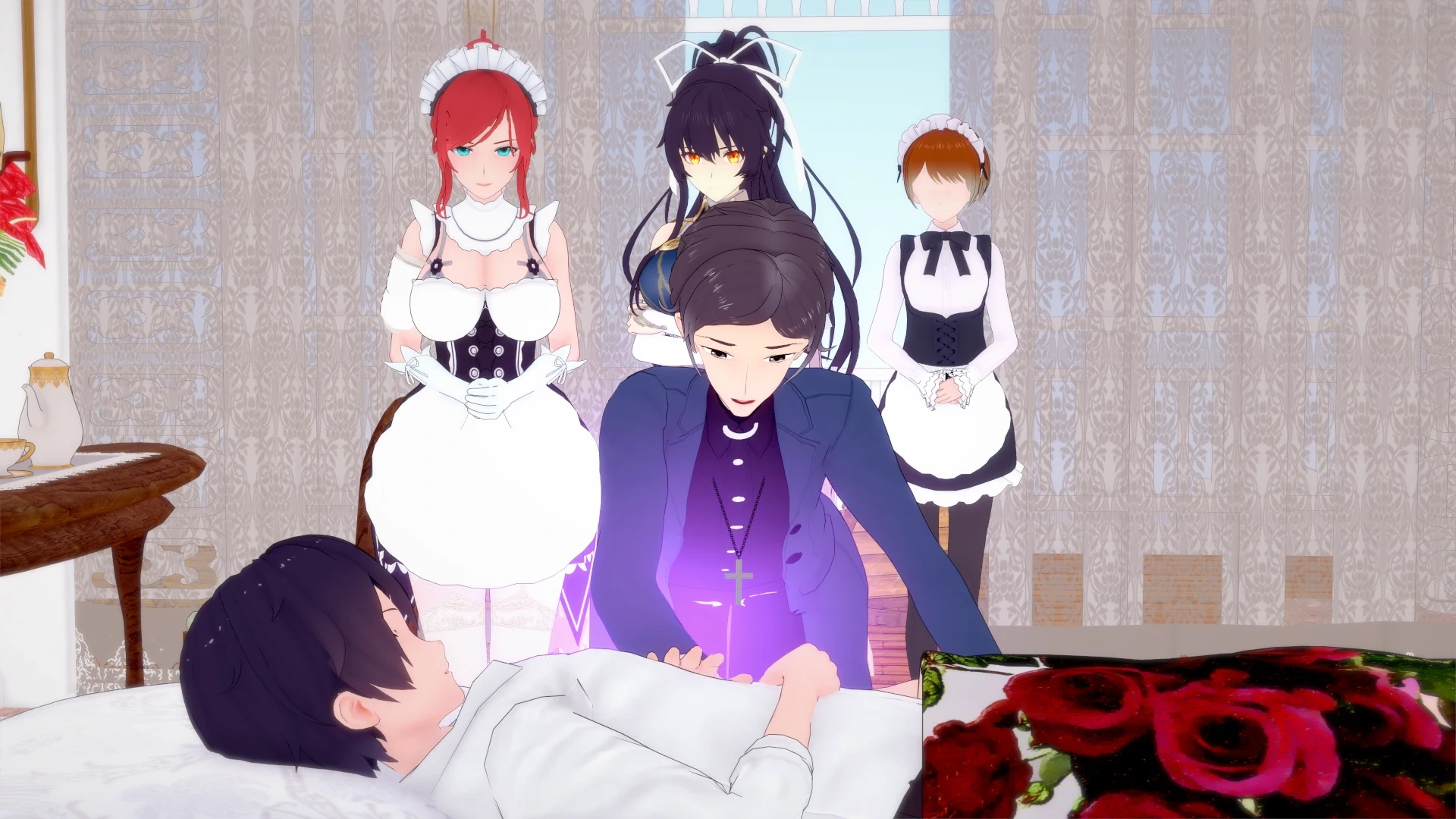 【日系SLG/AI汉化/3D】瓦莱兰大公爵-在异世界建立后宫0.5.0 AI汉化版【PC+安卓/1.4G/更新】 更新图 2