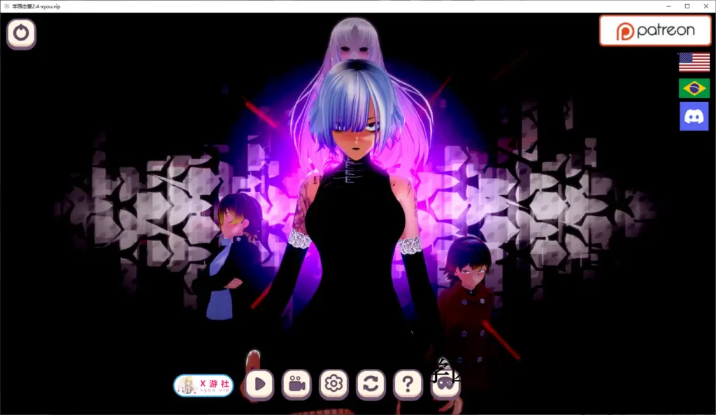 【日系SLG/AI汉化/3D】学园恋爱2.4 AI汉化版【PC+安卓/2.1G/更新】-X游
