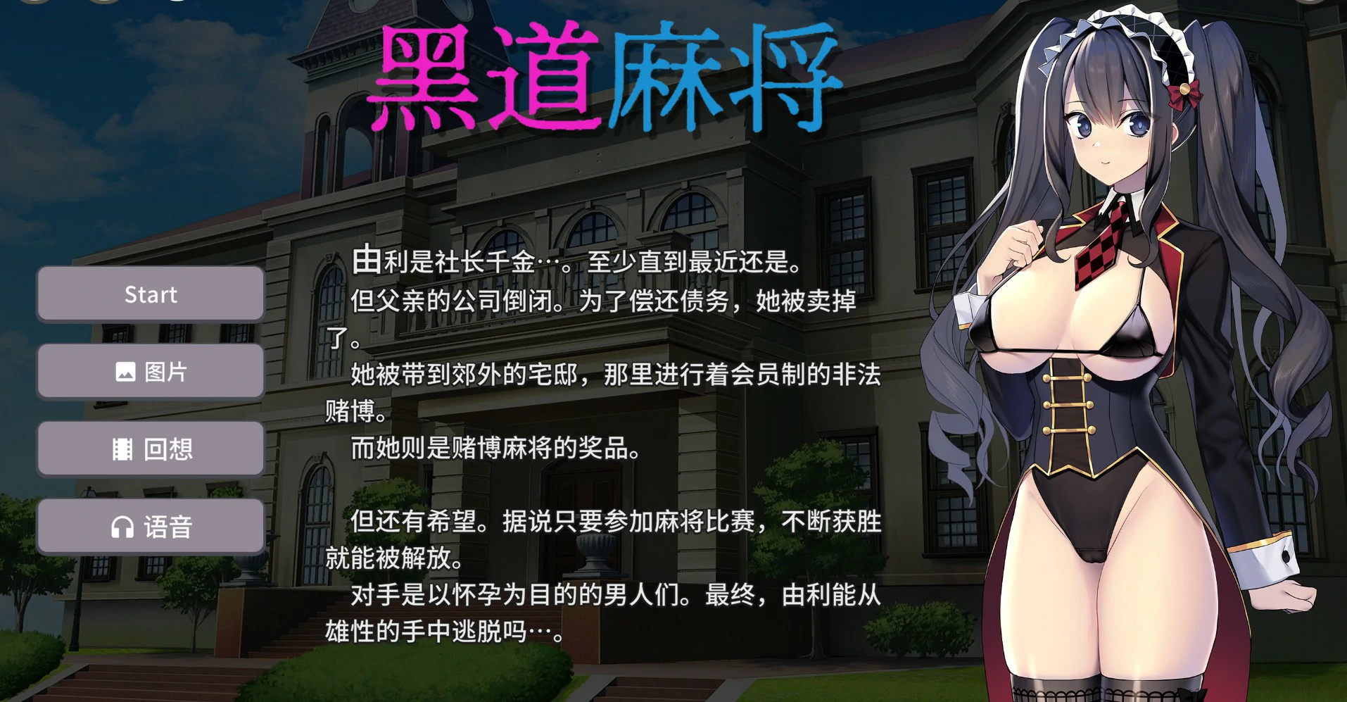 【SLG/动态/中文】黑道麻将 官方中文步兵版【PC/0.3G】 封面图 1