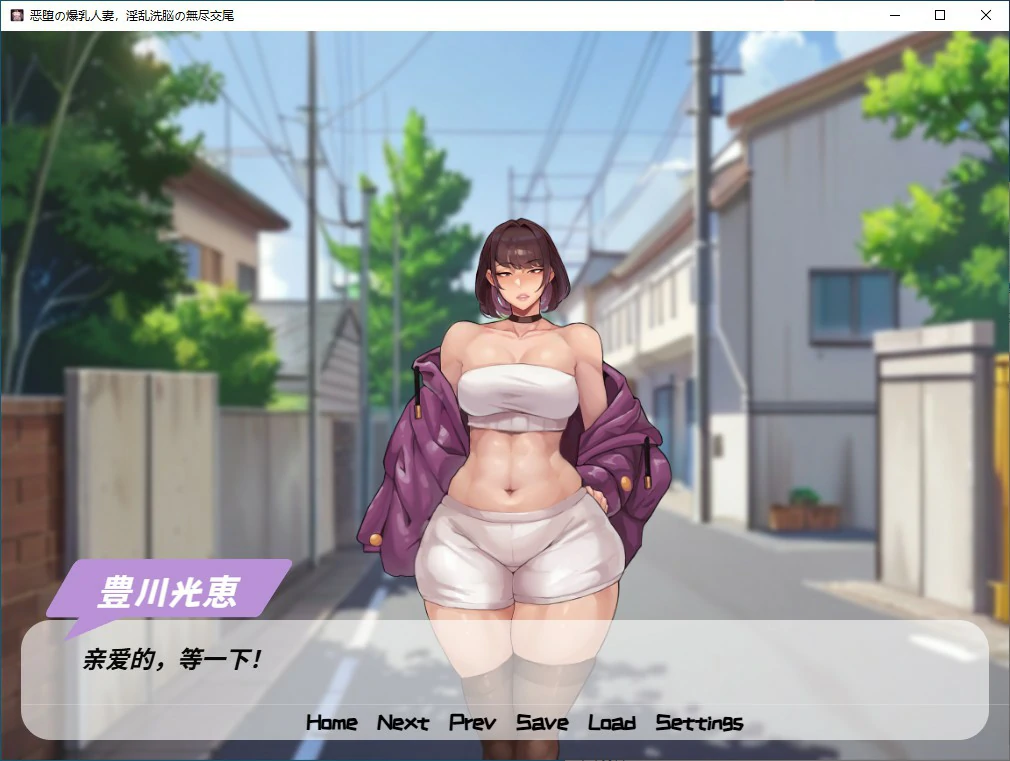 【ADV/动态/官中】沉沦的丰腴人妻·无尽交合的洗脑调教 官方中文版【PC/0.5G】 封面图 2