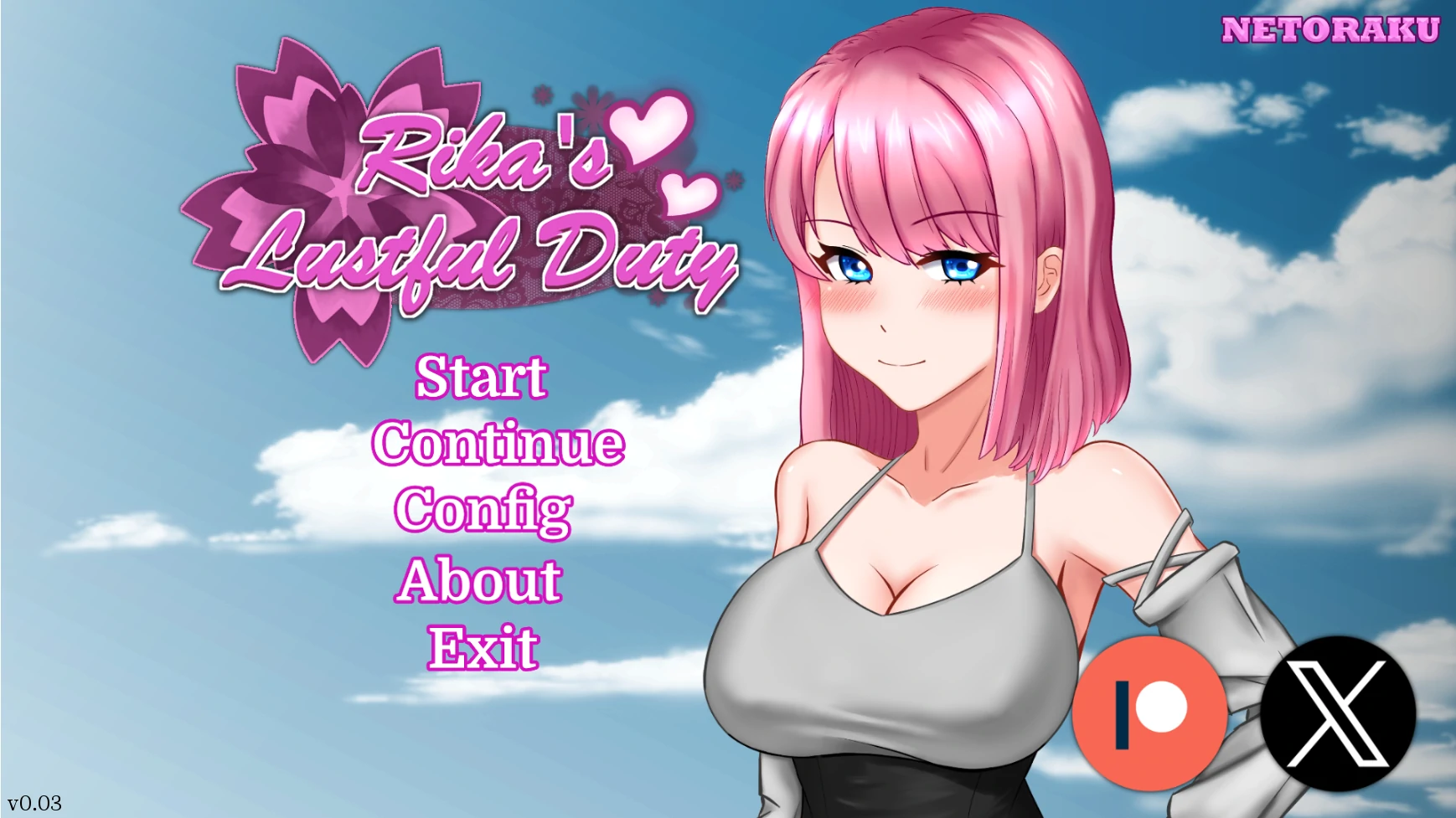 【日系SLG/AI汉化/2D】丽卡的欲望任务0.03 AI汉化版【PC+安卓/1G/更新】 封面图 1