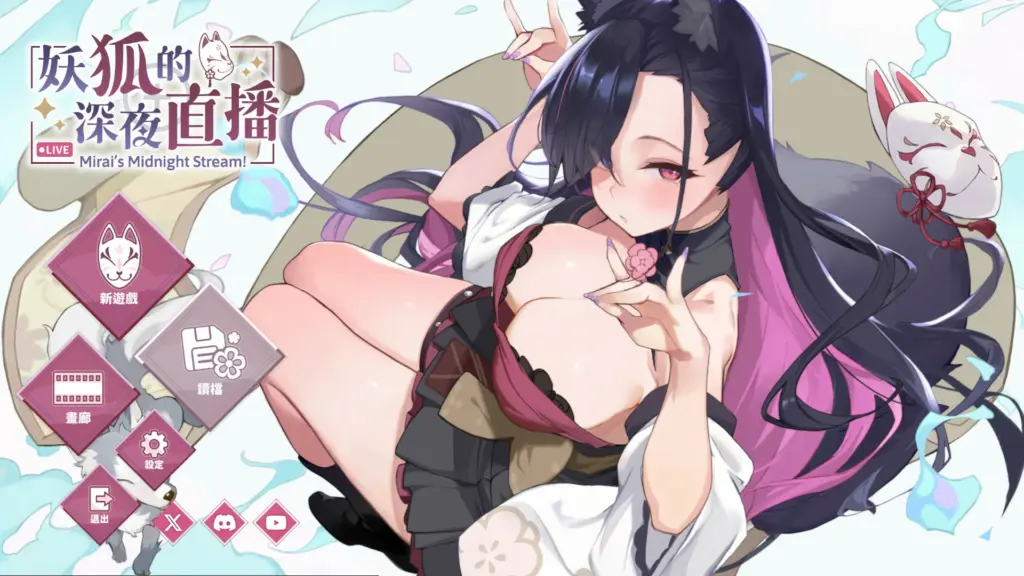 【SLG/动态/官中】妖狐的深夜直播 官方中文版【PC/1.32G/新作】-X游