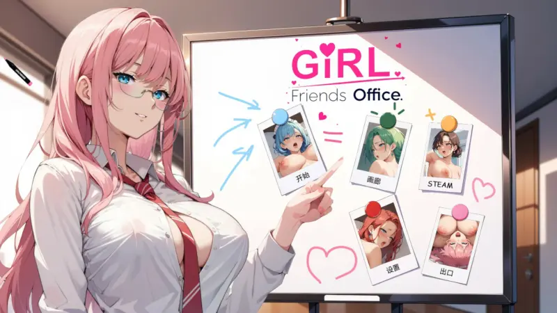 【SLG/动态/官中】GIRLFRIENDS： 办公室！官方中文步兵版 【PC/0.4G】-X游
