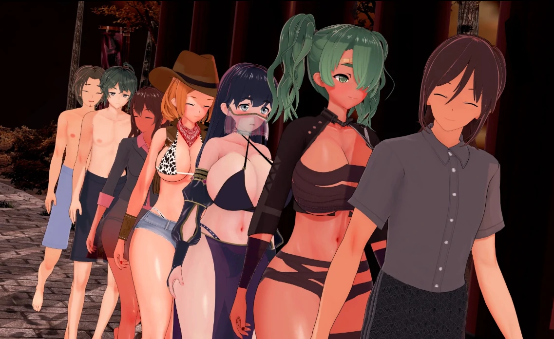 【日系SLG/AI汉化/3D】堕落之岛0.4 AI汉化版【PC+安卓/2.7G】 内容图 1