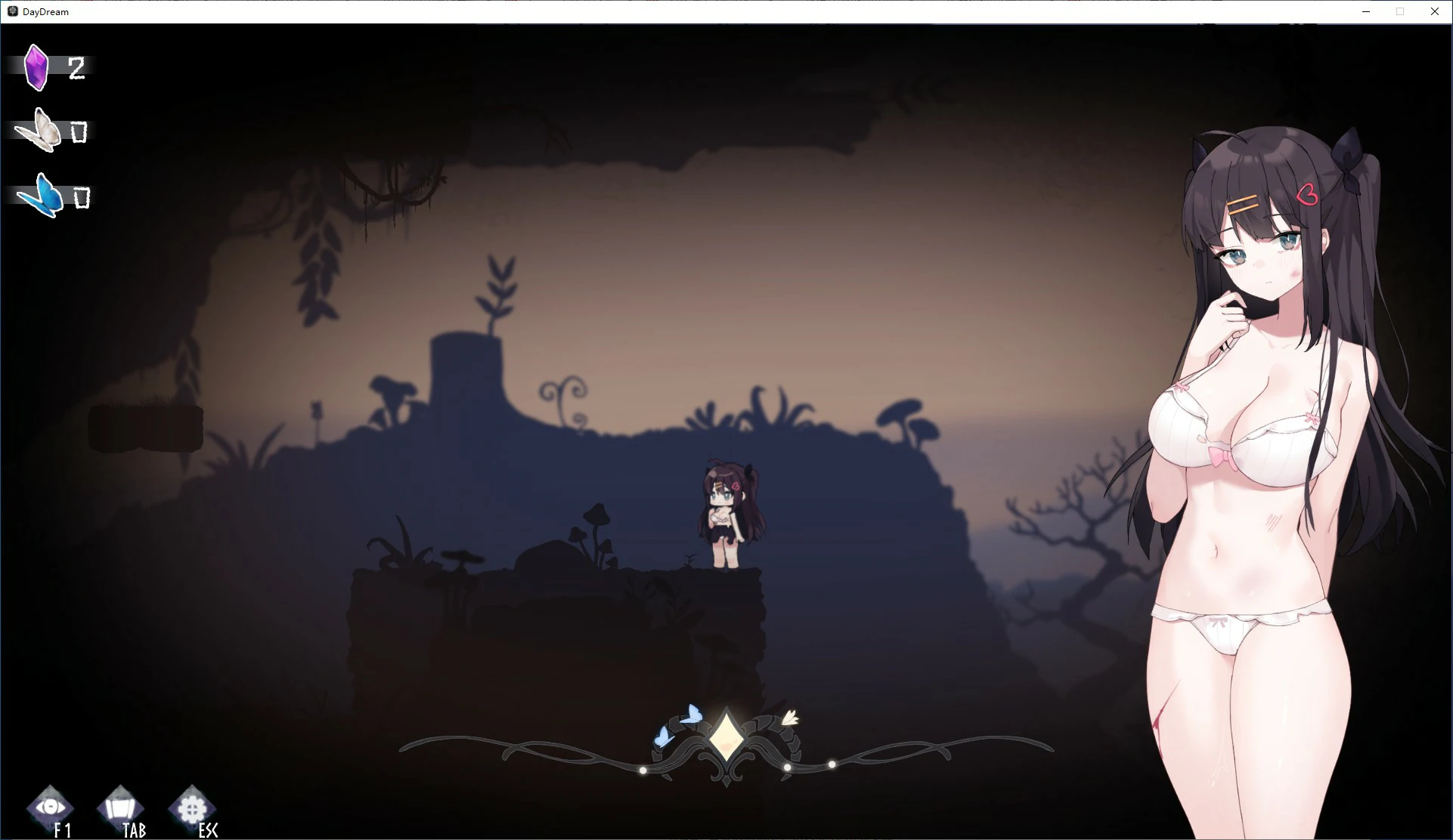 【ACT/动态/官中】白日梦当蝴蝶起舞～ Ver 2.04 官方中文版【PC/0.82G】 内容图 1