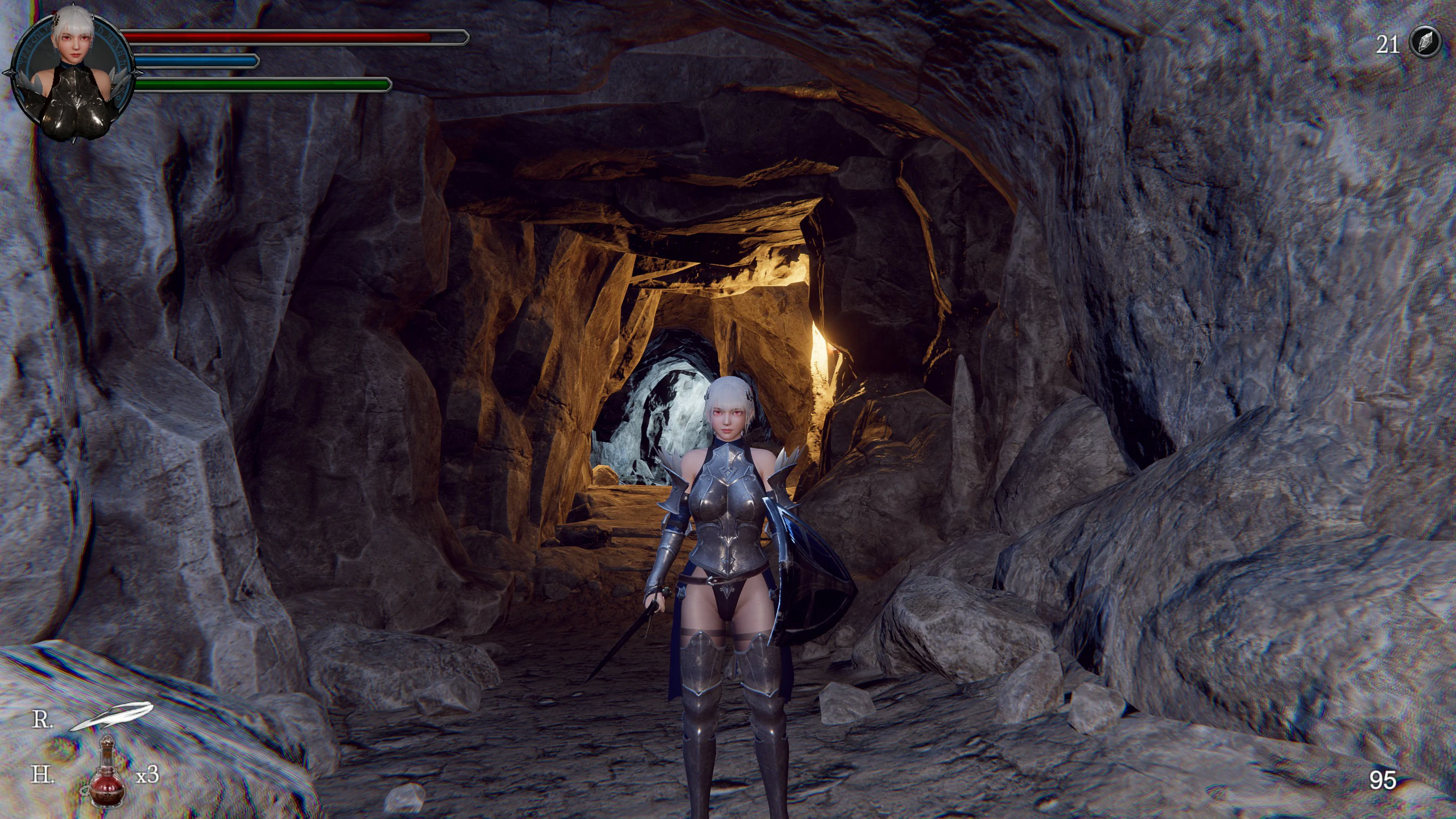 【ACT/动态/官中】地下城的女骑士 官方中文步兵版【PC/1.58G】 封面图 2