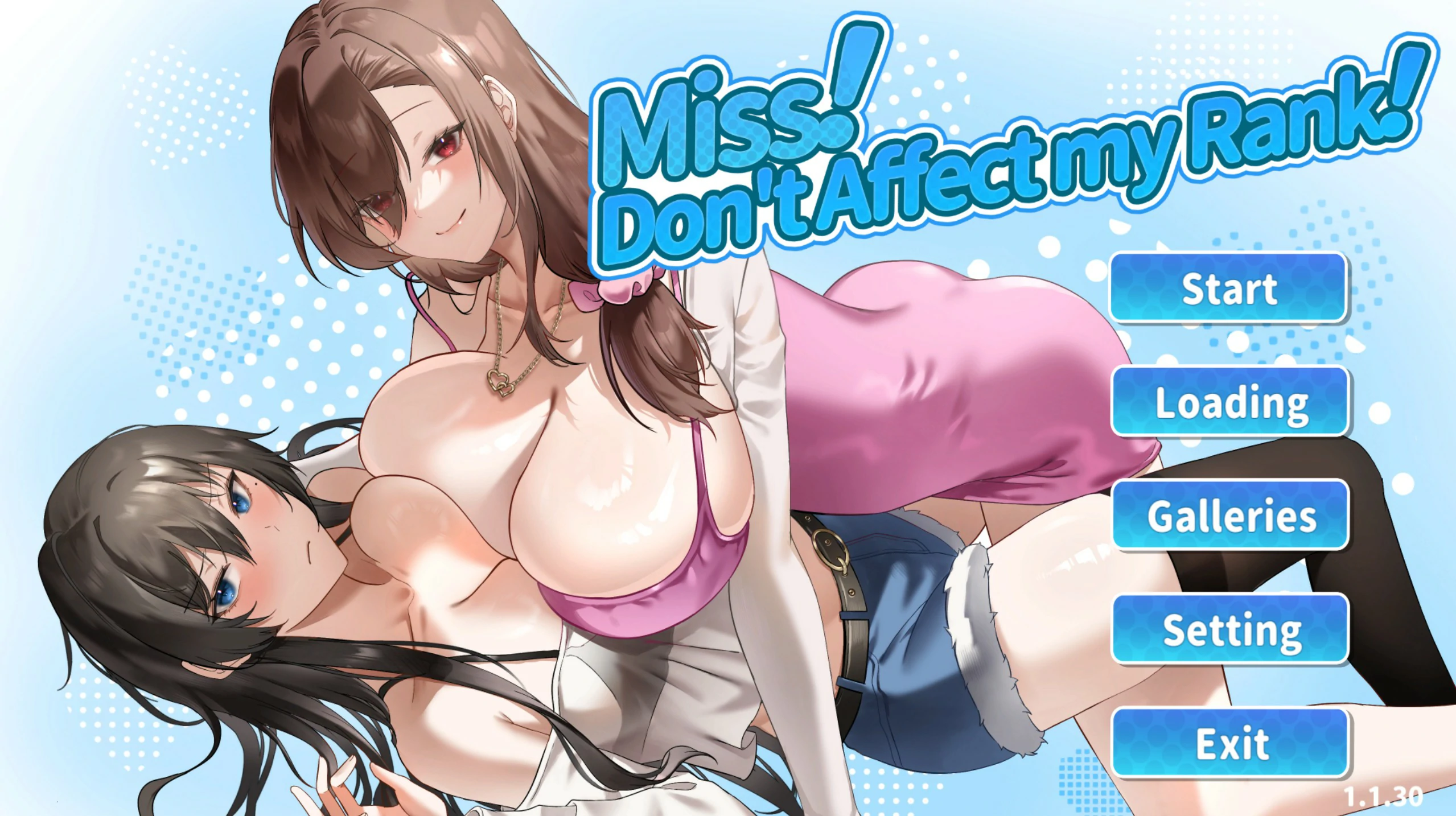 【SLG/动态/官中】小姐!别耽误我上分!V1.1.30 官方中文步兵版 【PC/1.38G】 封面图 1