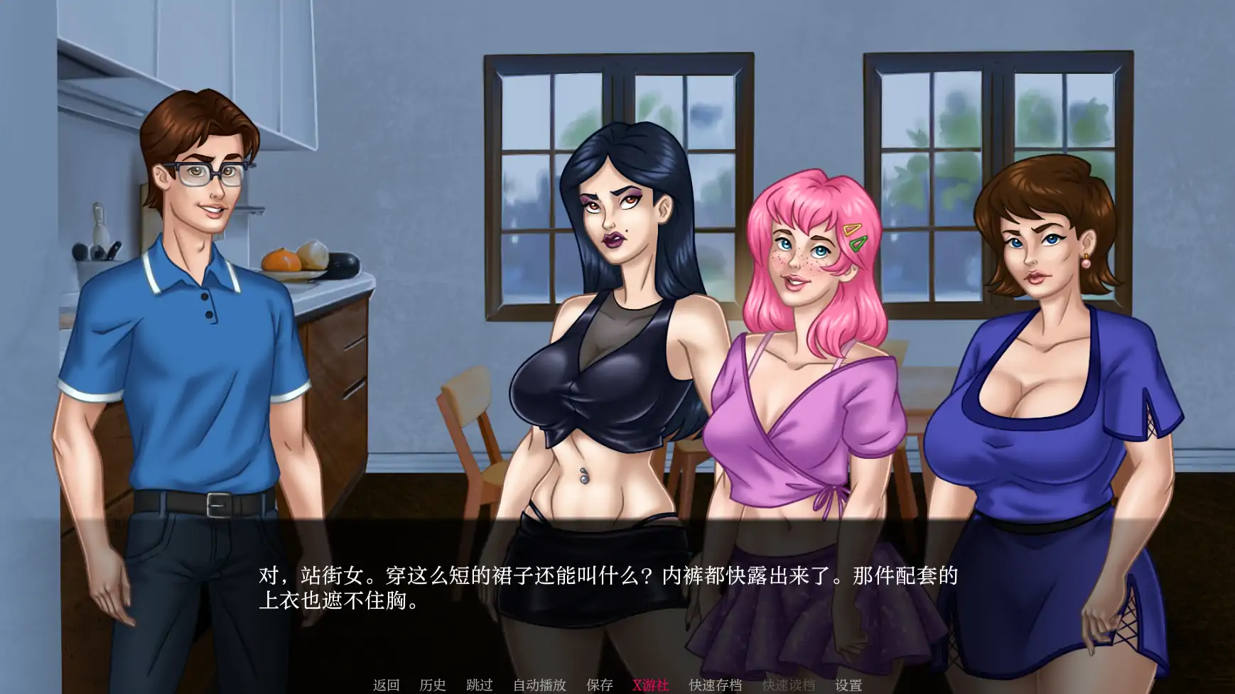 【欧美SLG/AI汉化/2D】我的催眠家庭2v0.25 AI汉化版【PC+安卓/1.33G】 内容图 2
