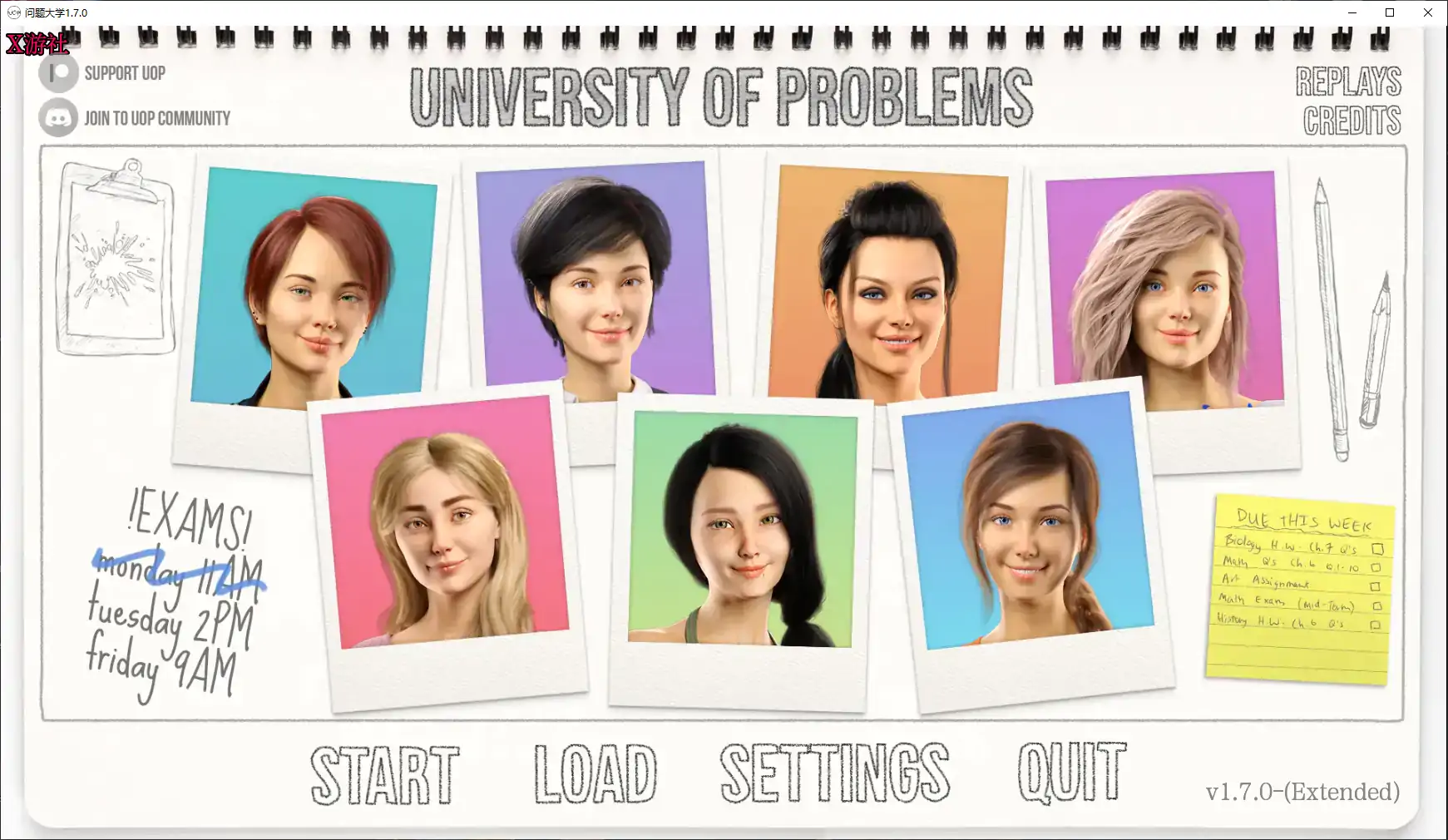 【欧美SLG/AI汉化/3D】问题大学1.7.0 AI汉化版【PC+安卓/14.5G/更新】 封面图 2