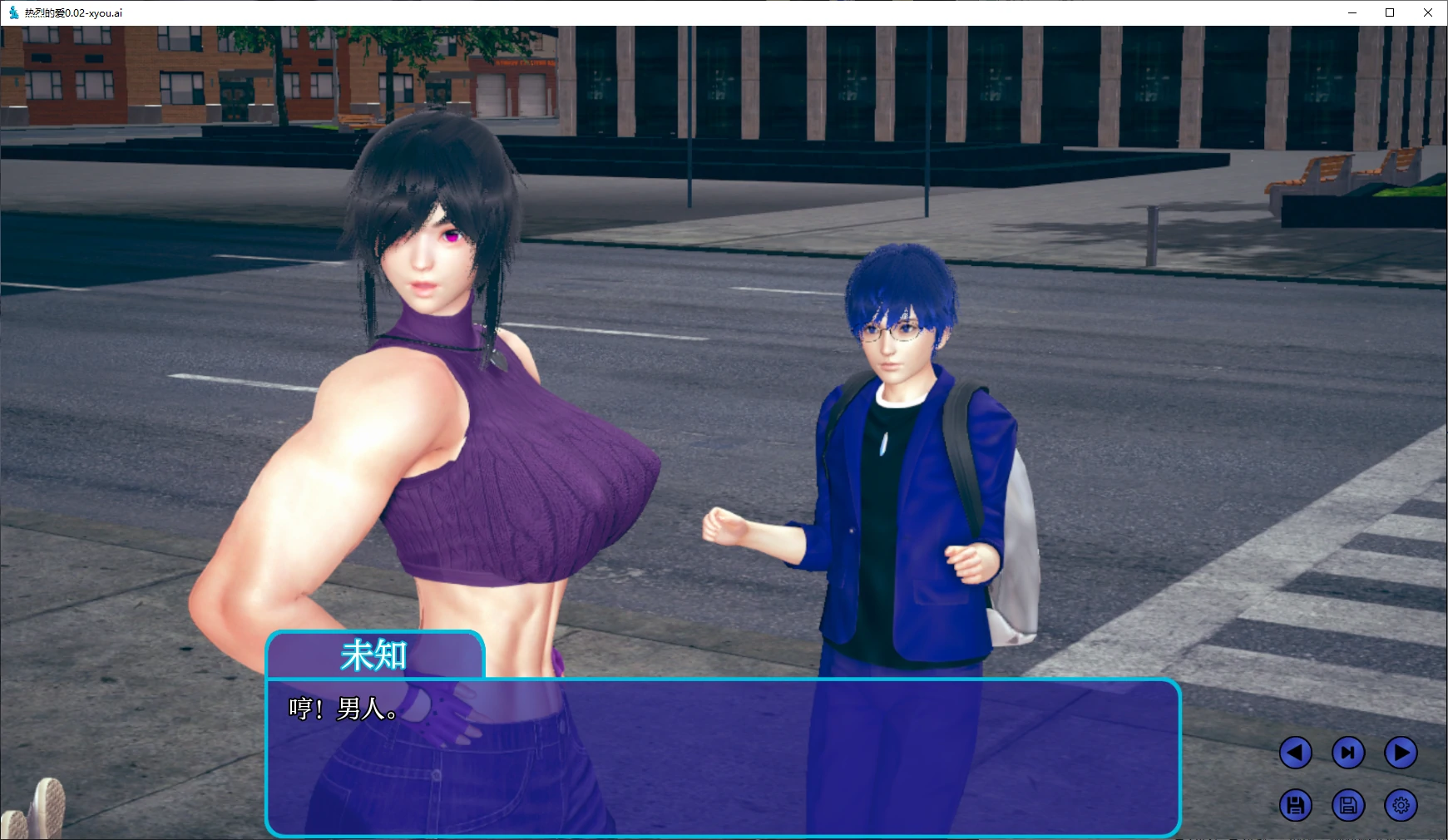 【亚洲SLG/AI汉化/3D】热烈的爱0.02 AI汉化版【PC+安卓/3.7G/更新】 封面图 2