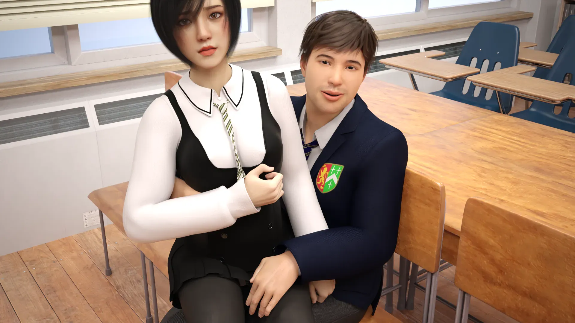 【欧美SLG/AI汉化/3D】最热的夏天VERSION 0.95 AI汉化版【PC+安卓/1.86G/更新】 内容图 1