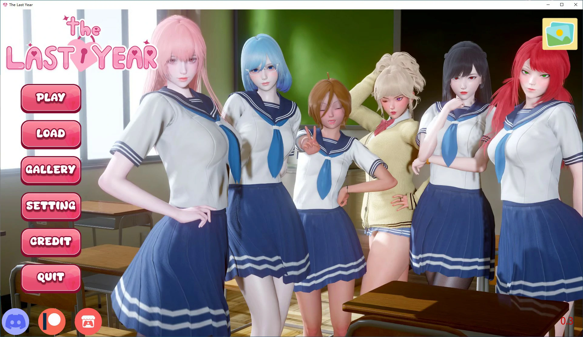 【SLG/动态/官中】 去年v0.3 官方中文版步兵版【PC/0.69G】 封面图 1