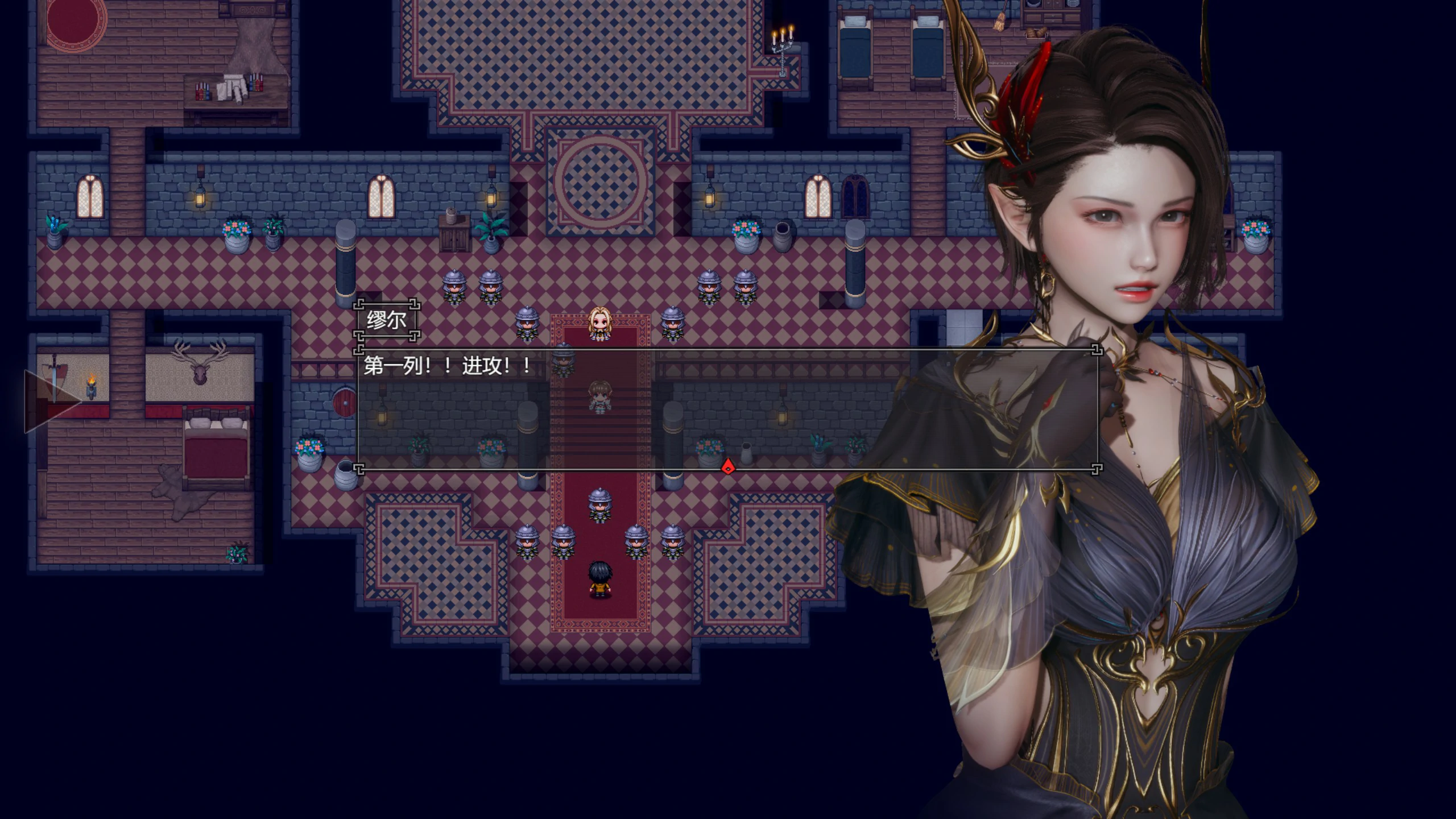 【神作RPG/动态/官中】降临战纪V0.9.14 官方中文作弊破解步兵版【PC/23.6G】 内容图 2
