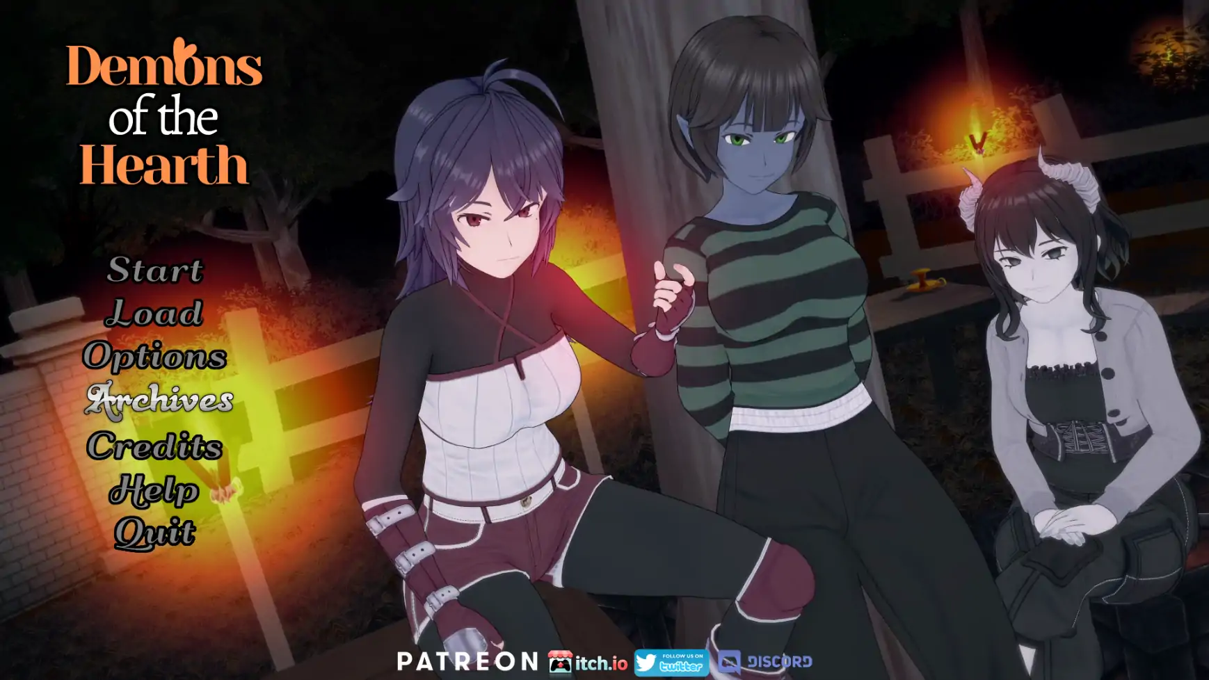【日系SLG/AI汉化/3D】壁炉恶魔0.9P1AI汉化版【PC+安卓/4.26G/更新】 封面图 1