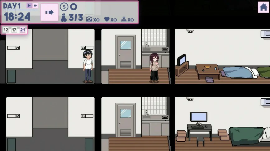 【SLG/动态/官中】公寓物语 Ver 1.1.7 官方中文版 【PC/0.1G】 封面图 3