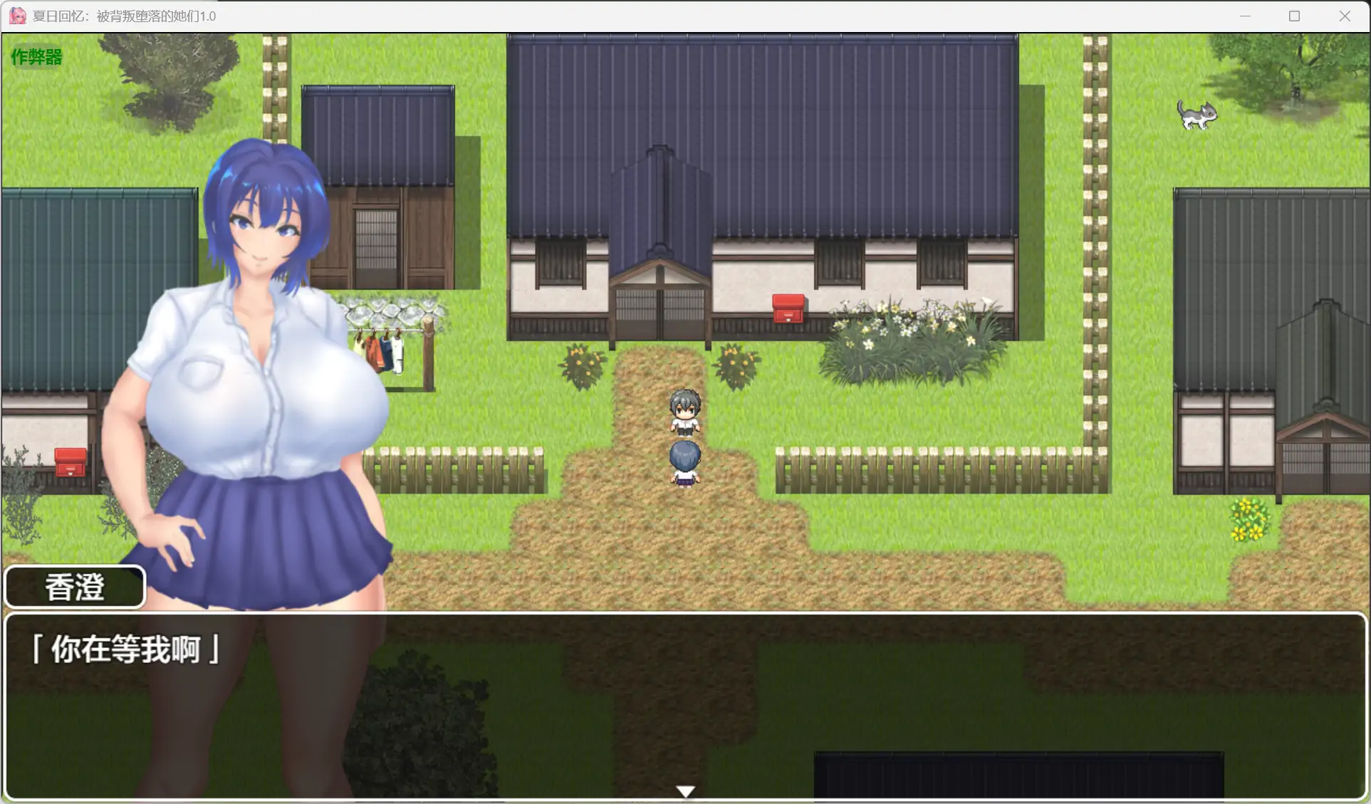 【日系RPG/AI汉化/巨乳】夏日回忆：被背叛堕落的她们1.0 AI汉化版【PC+安卓/2.97G】 封面图 2