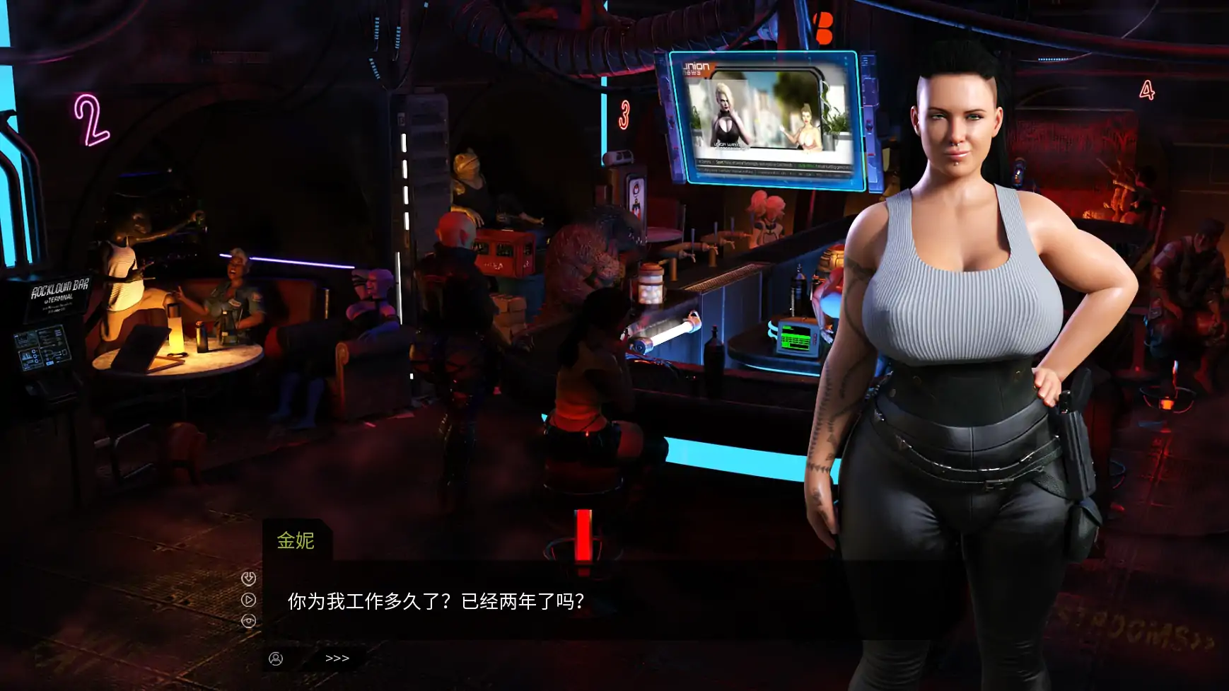 【欧美SLG/AI汉化/3D】星系边缘0.6.8AI汉化版【PC+安卓/3.10G/更新】 内容图 1