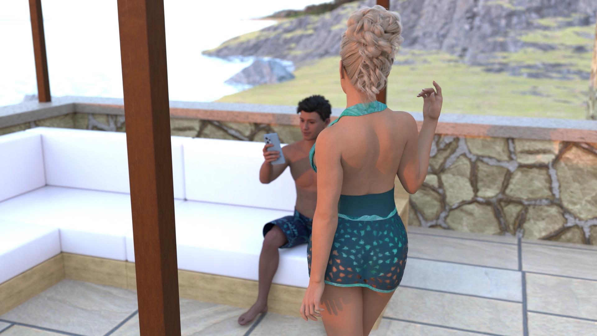 【欧美SLG/AI汉化/扶她】最好的朋友0.8.1 AI汉化版【PC+安卓/3.51G/更新】 封面图 2