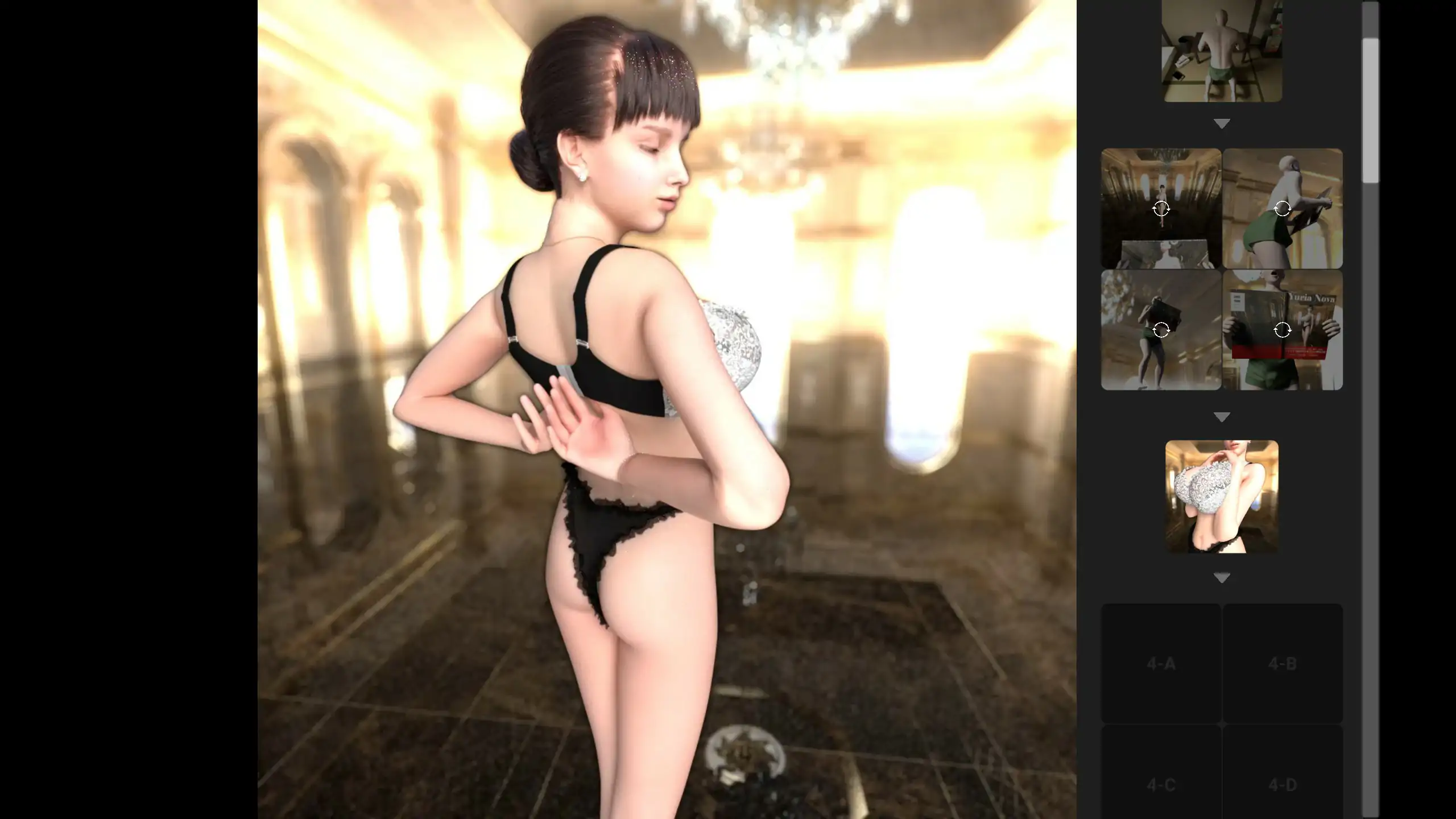 【日系SLG/3D/官中】与那位超有名巨乳女星共度的浓情内射性爱体验 官方中文版【PC/2.39G/新作】 内容图 1