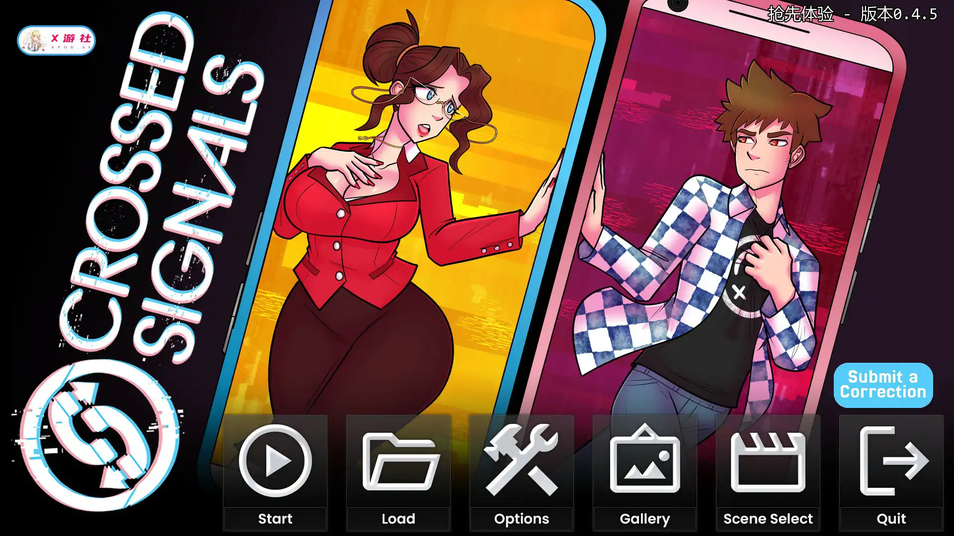 【欧美SLG/AI汉化/2D】信号交叉v0.4.5 AI汉化版【PC+安卓/1.52G/更新】 封面图 1
