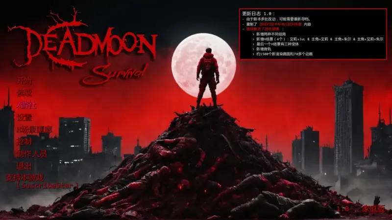 【亚洲SLG/AI汉化/3D】死月生存1.0 AI汉化版【PC+安卓/5.83G/更新】-X游