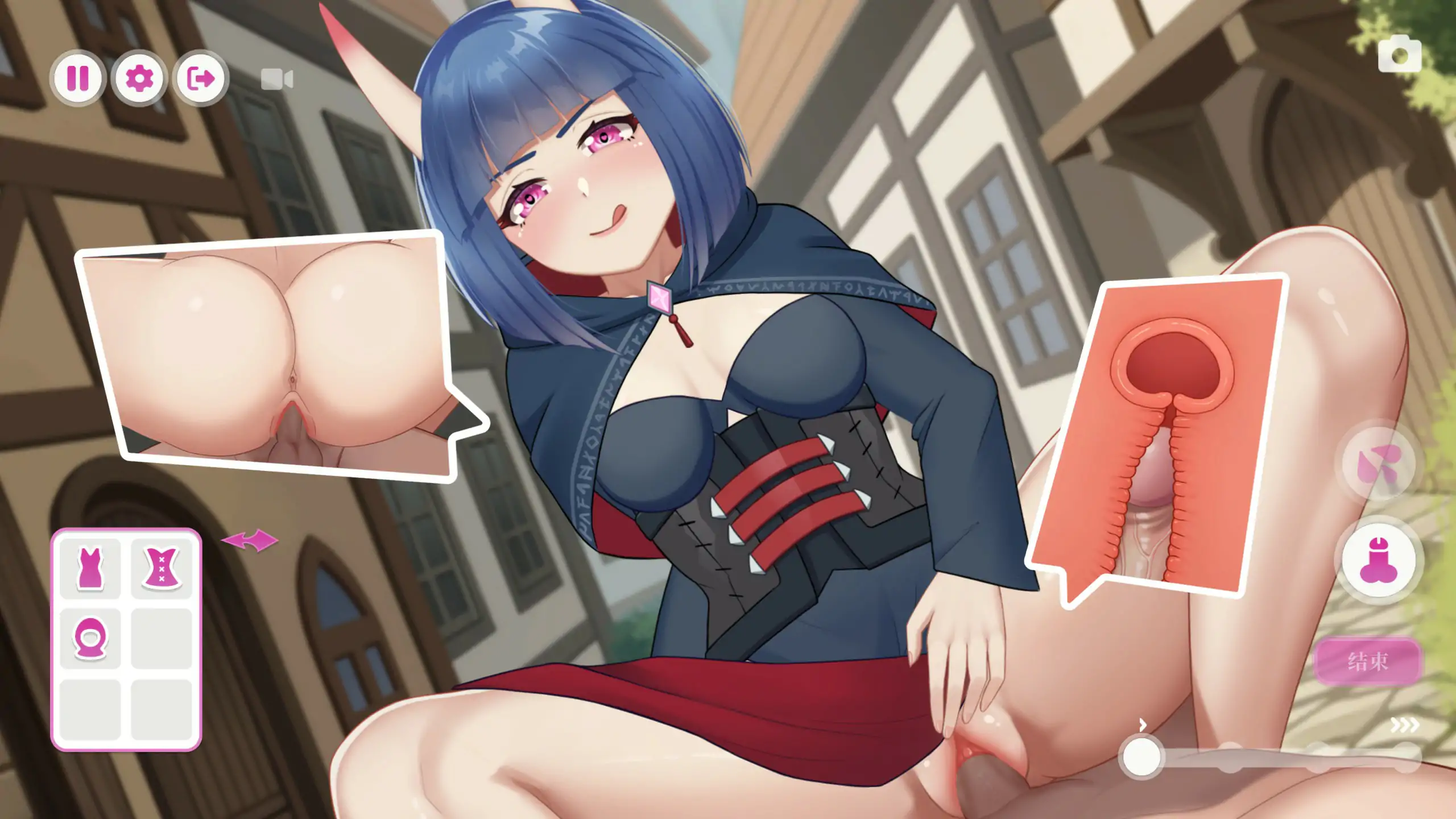 【亚洲SLG/2D/官中】阿芙萝狄西亚的魅魔:阿可的初吻 官方中文步兵版【PC/0.93G】 内容图 2