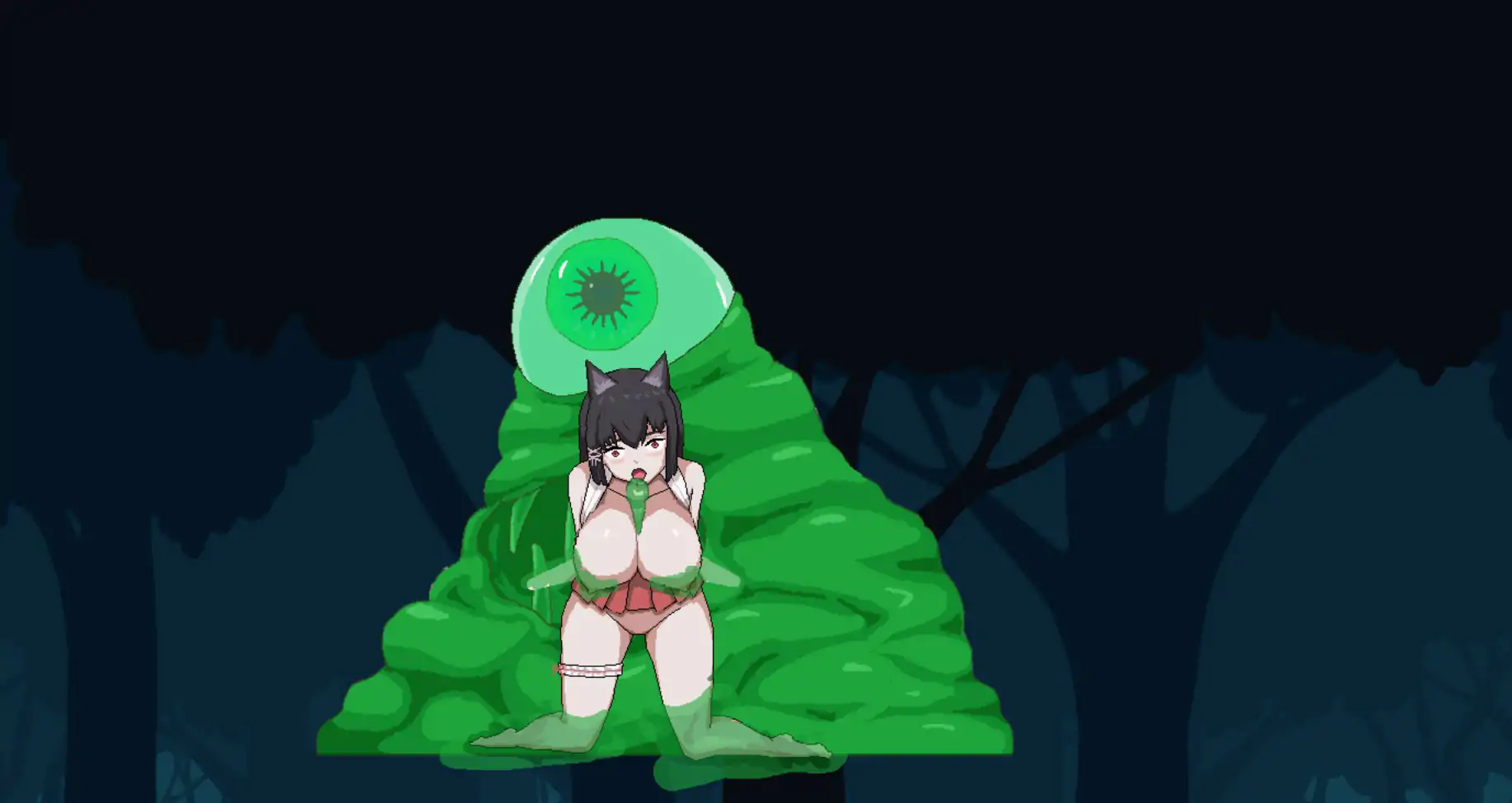【日系ACT/像素/官中】退魔巫女-异种淫狱 官方中文版【PC/0.1G】 内容图 2