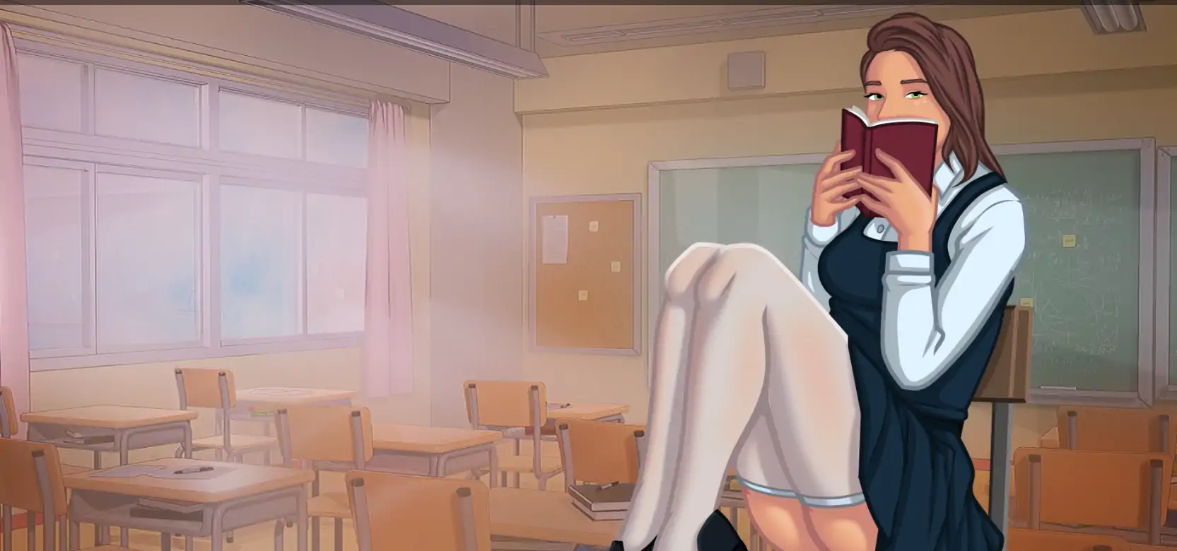 【欧美SLG/AI汉化/2D】欲望学院v0.5.2 AI汉化版【PC+安卓/2.19G/更新】 更新图 1
