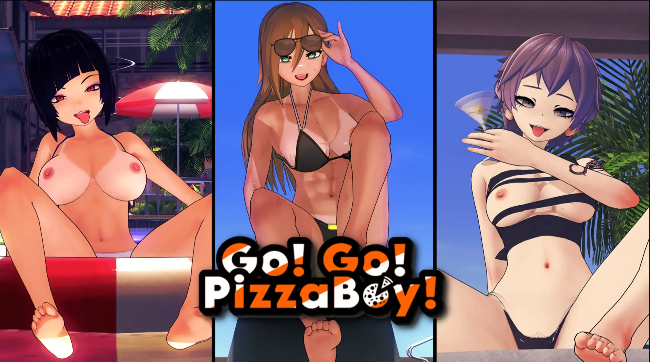 【日系SLG/AI汉化/3D】冲啊！披萨小子！0.1.7 AI汉化版【PC+安卓/3.57G/更新】 封面图 1