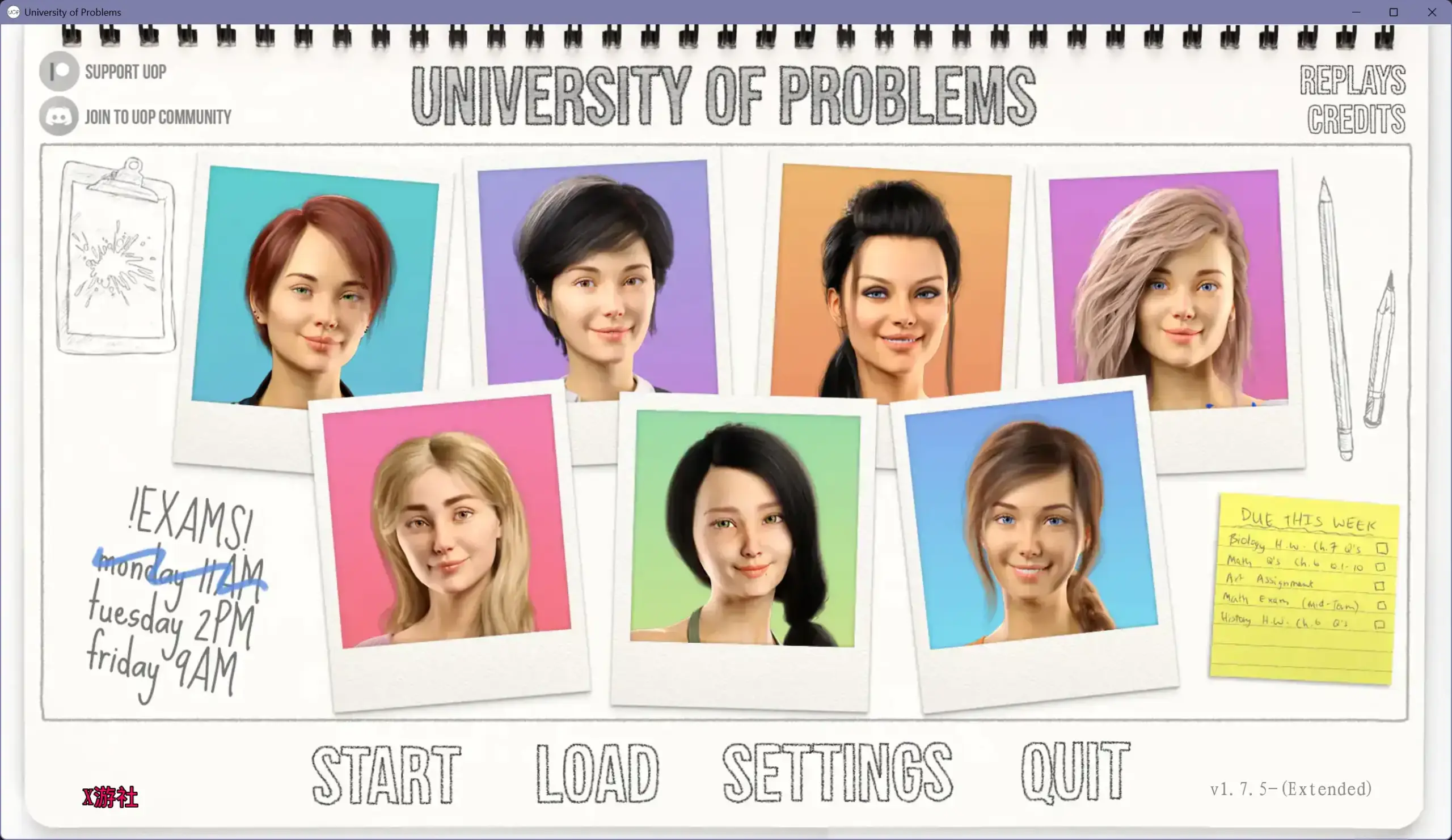 【欧美SLG/AI汉化/熟女】问题大学1.7.5 Extended AI汉化版【PC/12.7G/更新】 封面图 2
