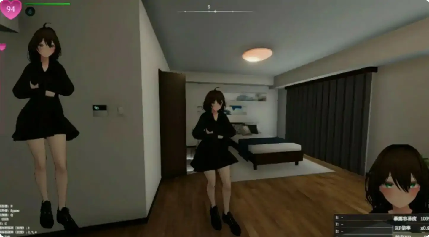 【日系SLG/3D/官中】隐秘露出 真菜香的禁忌快感V1.1.3 官方中文正式版【PC/1.79G】 封面图 2