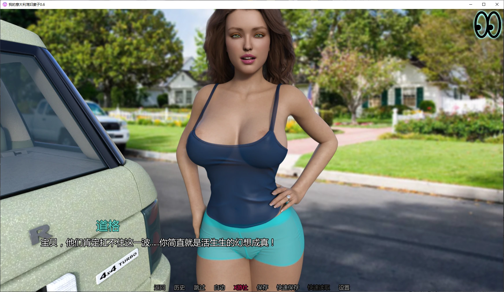 【欧美SLG/AI汉化/NTR】我的意大利荡妇妻子0.6 AI汉化版【PC+安卓/4.3G/更新】 封面图 2