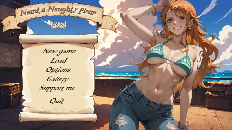 【日系SLG/AI汉化/同人】顽皮海盗娜美v0.16 AI汉化版【PC+安卓/1.47G/更新】-X游
