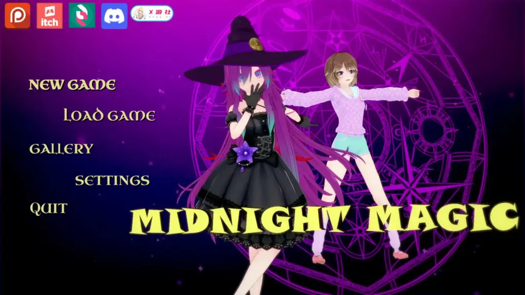 【日系SLG/AI汉化/3D】午夜魔法v0.0.12 AI汉化版【PC+安卓/3.31G/更新】-X游