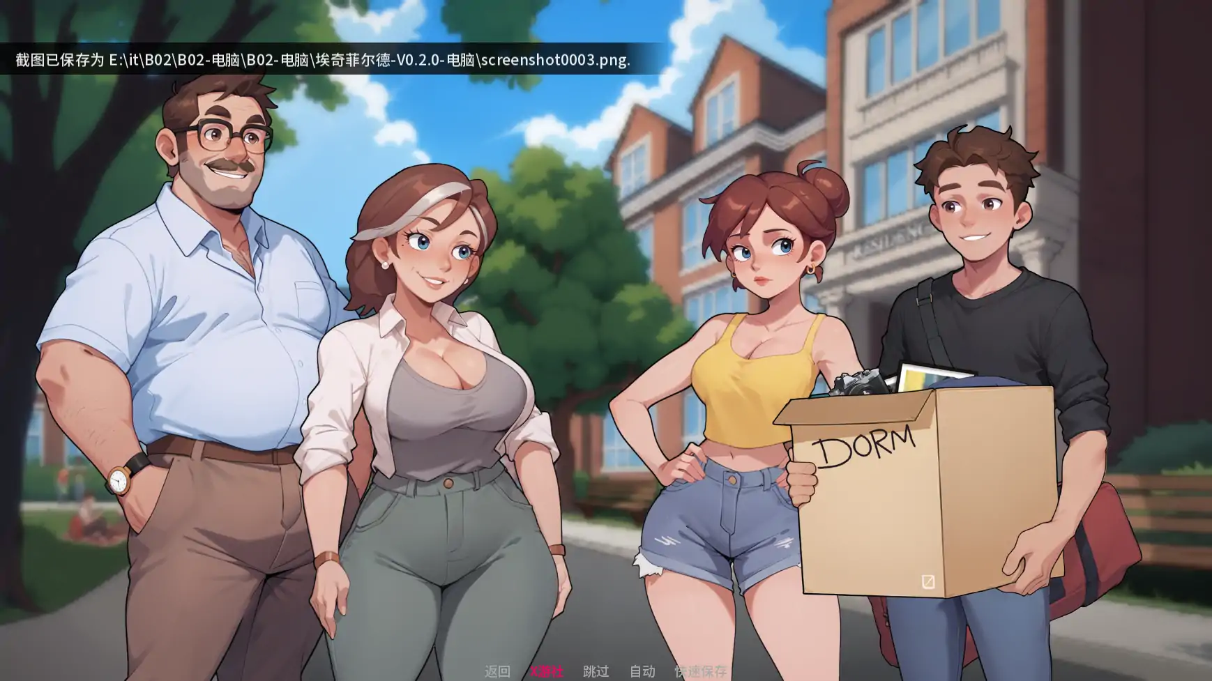 【欧美SLG/AI汉化/2D】埃奇菲尔德v0.2.0 AI汉化版【PC+安卓/2.54G/更新】 内容图 1