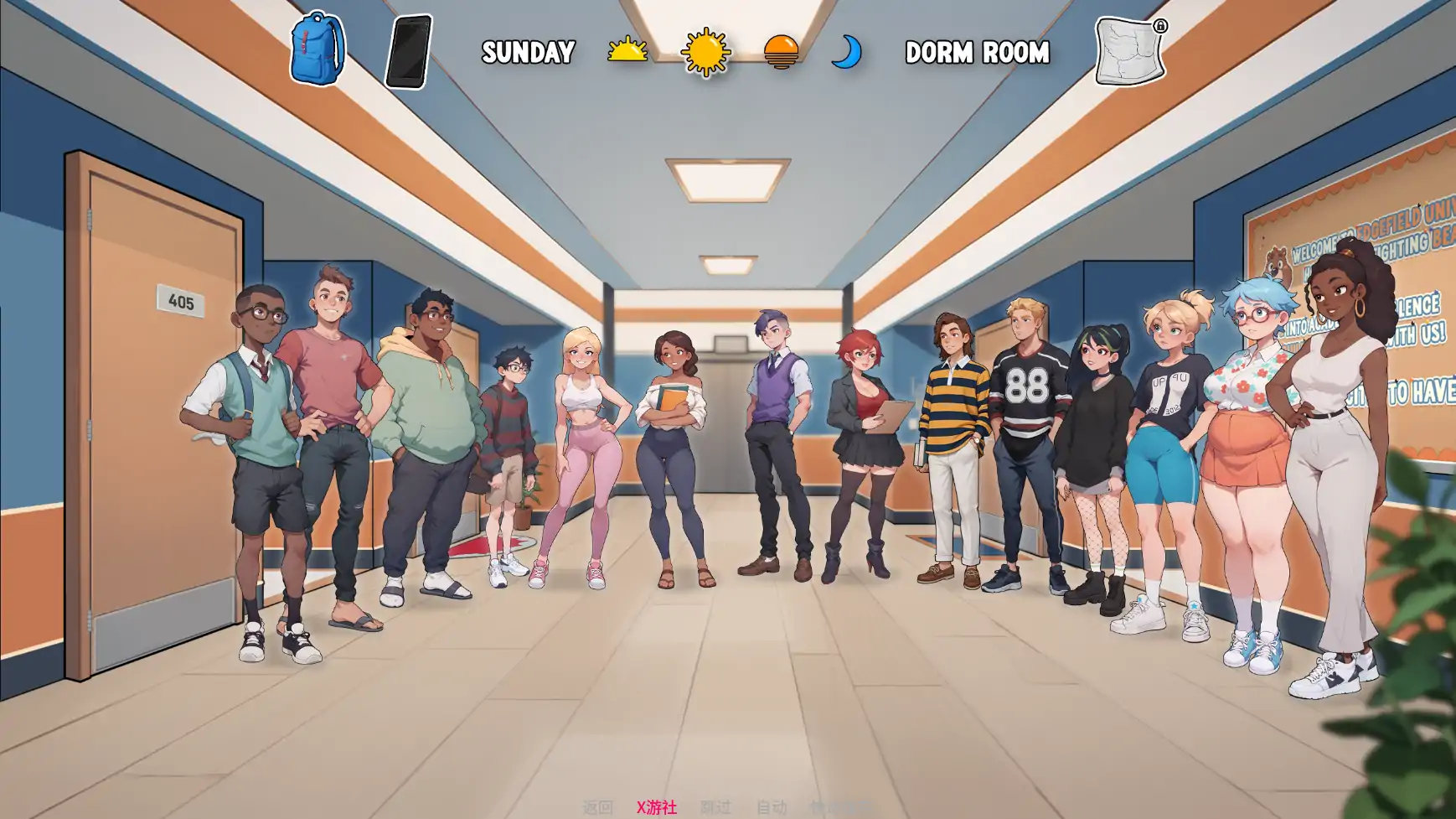 【欧美SLG/AI汉化/2D】埃奇菲尔德v0.2.0 AI汉化版【PC+安卓/2.54G/更新】 封面图 1