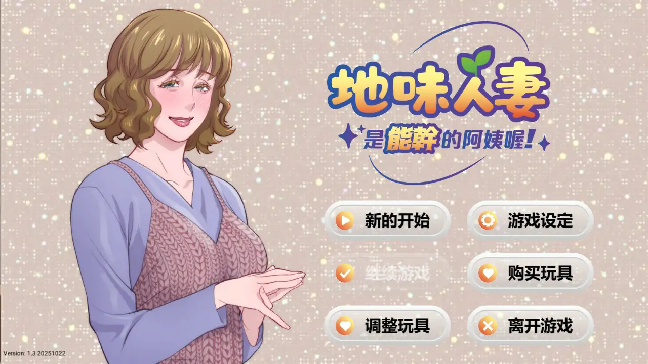 【欧美SLG/官中/人妻】地味人妻是能干的阿姨喔！V1.3 官方中文版【PC/0.13G】 封面图 1