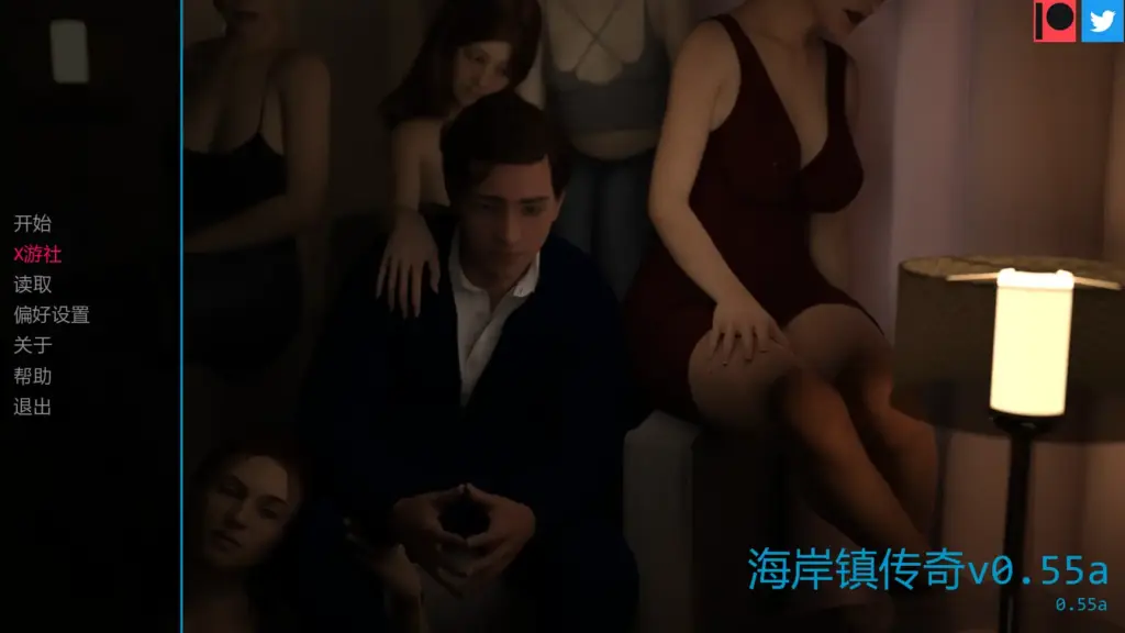 【欧美SLG/AI汉化/熟女】海岸镇传奇v0.55a AI汉化版【PC+安卓/8.16G/更新】-X游