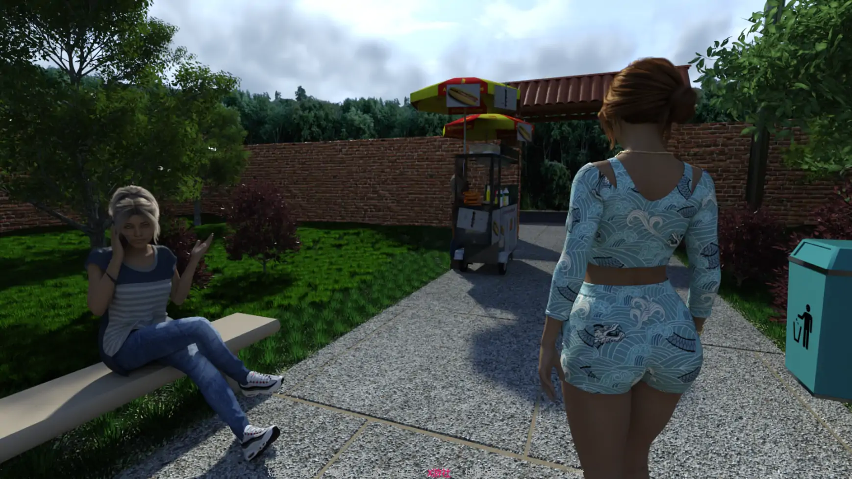 【欧美SLG/AI汉化/屈辱】焦虑不安v0.61  AI汉化版【PC+安卓/1.85G/更新】 内容图 2