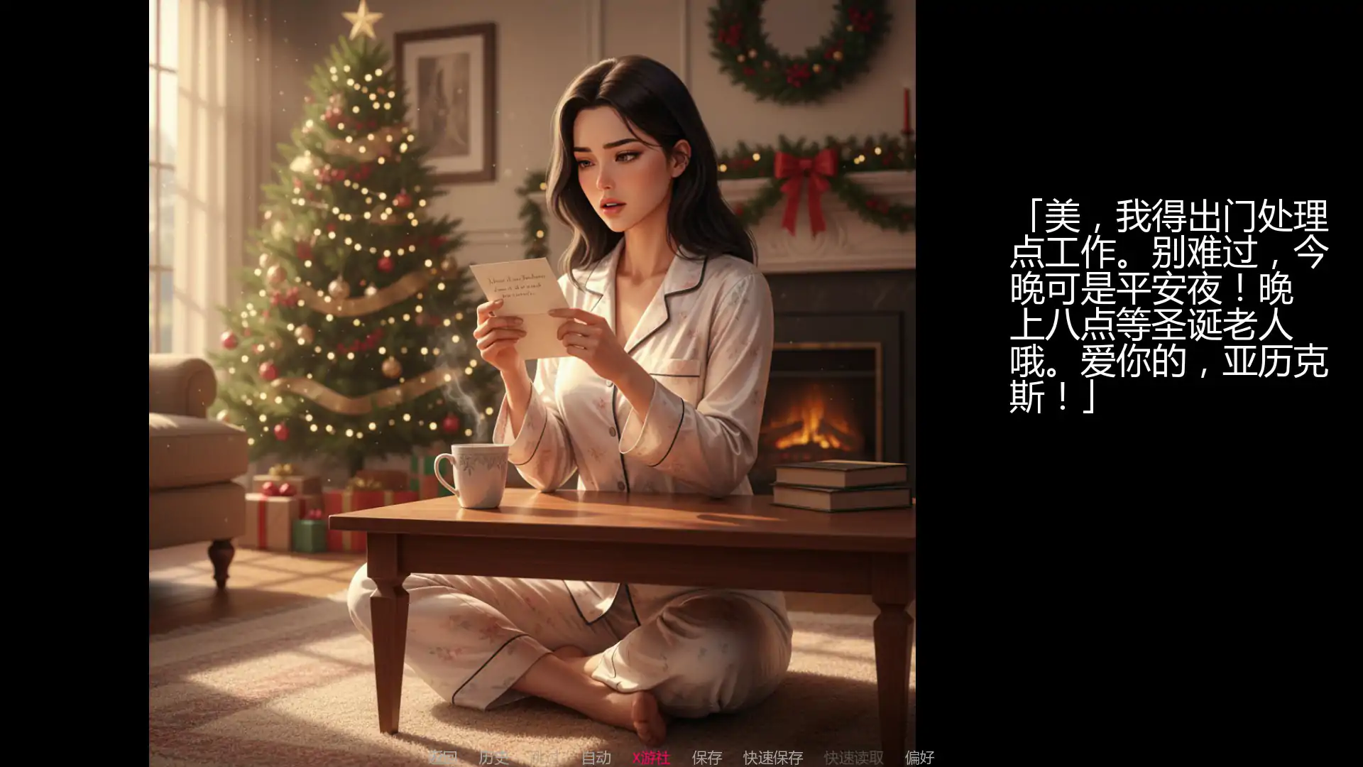 【欧美SLG/AI汉化/2D】妻子的圣诞挑战——妻子的挑战故事0.1.4 AI汉化版【PC+安卓/1.4G/首发】 封面图 3