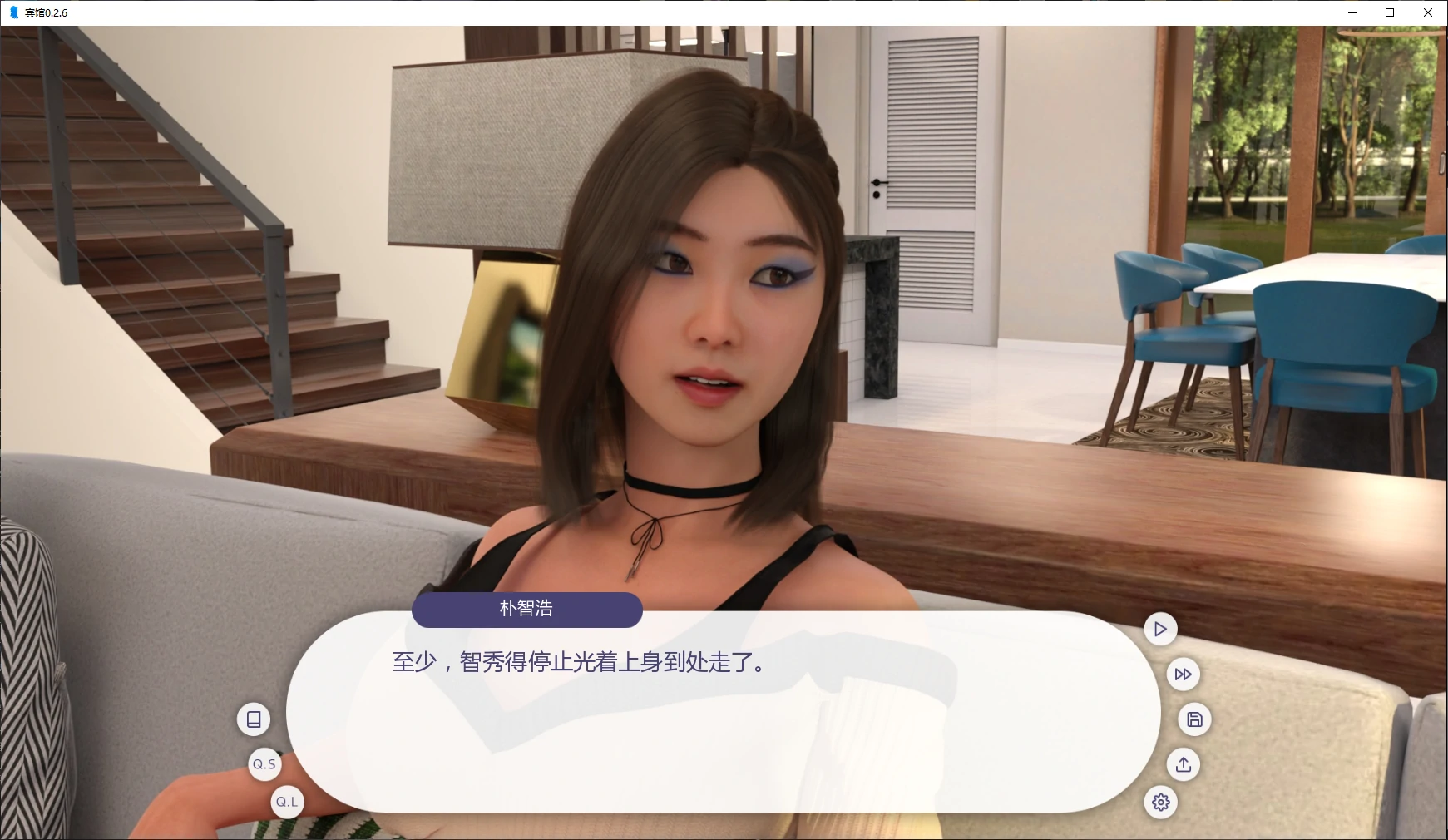 【欧美SLG/AI汉化/后宫】宾馆0.2.6 AI汉化版【PC+安卓/3.5G/更新】 封面图 2