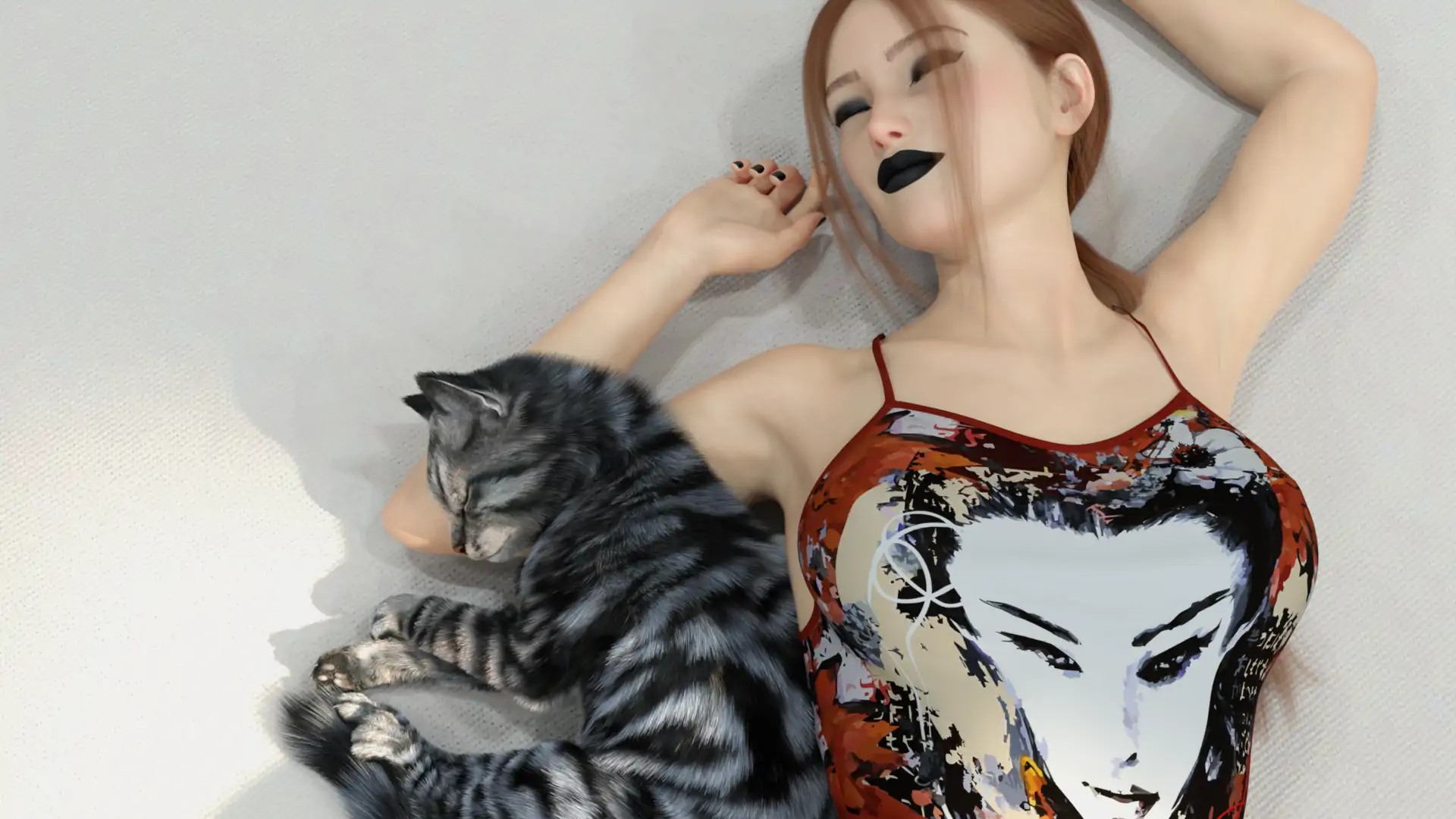 【欧美SLG/AI汉化/后宫】真实室友外传：丢失猫咪的女人 最终版 AI汉化版【PC+安卓/3.24G/更新】 封面图 2