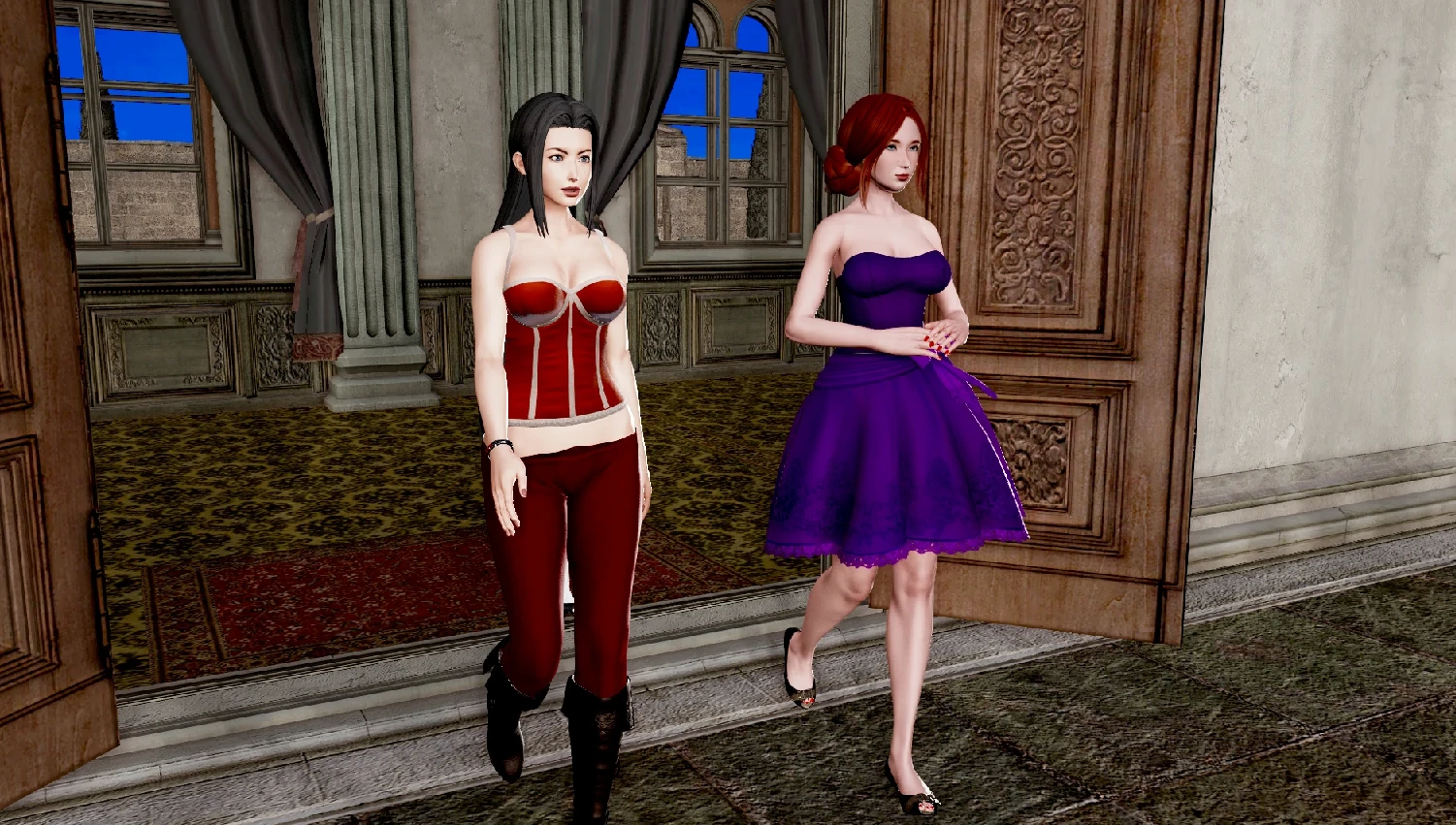 【欧美SLG/AI汉化/后宫】炽炎后裔Update 30a AI汉化版【PC+安卓/7.4G/更新】 内容图 1