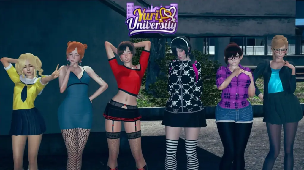 【亚洲SLG/AI汉化/图库解锁】由里大学0.68 AI汉化版【PC+安卓/7.98G/更新】-X游