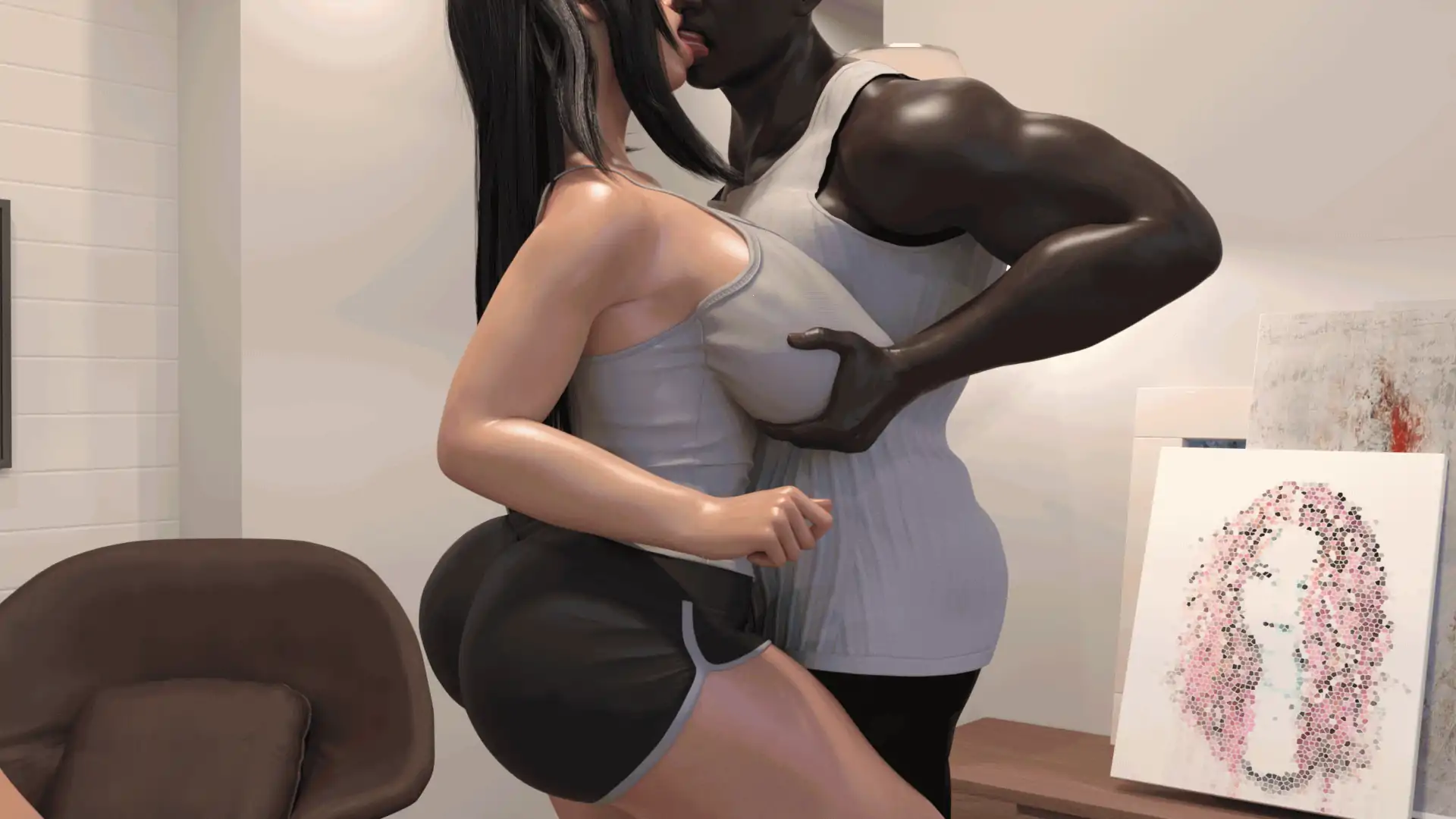 【欧美SLG/AI汉化/同人】蒂法的黑暗天堂v0.17 AI汉化版【PC+安卓/3.73G/更新】 封面图 2