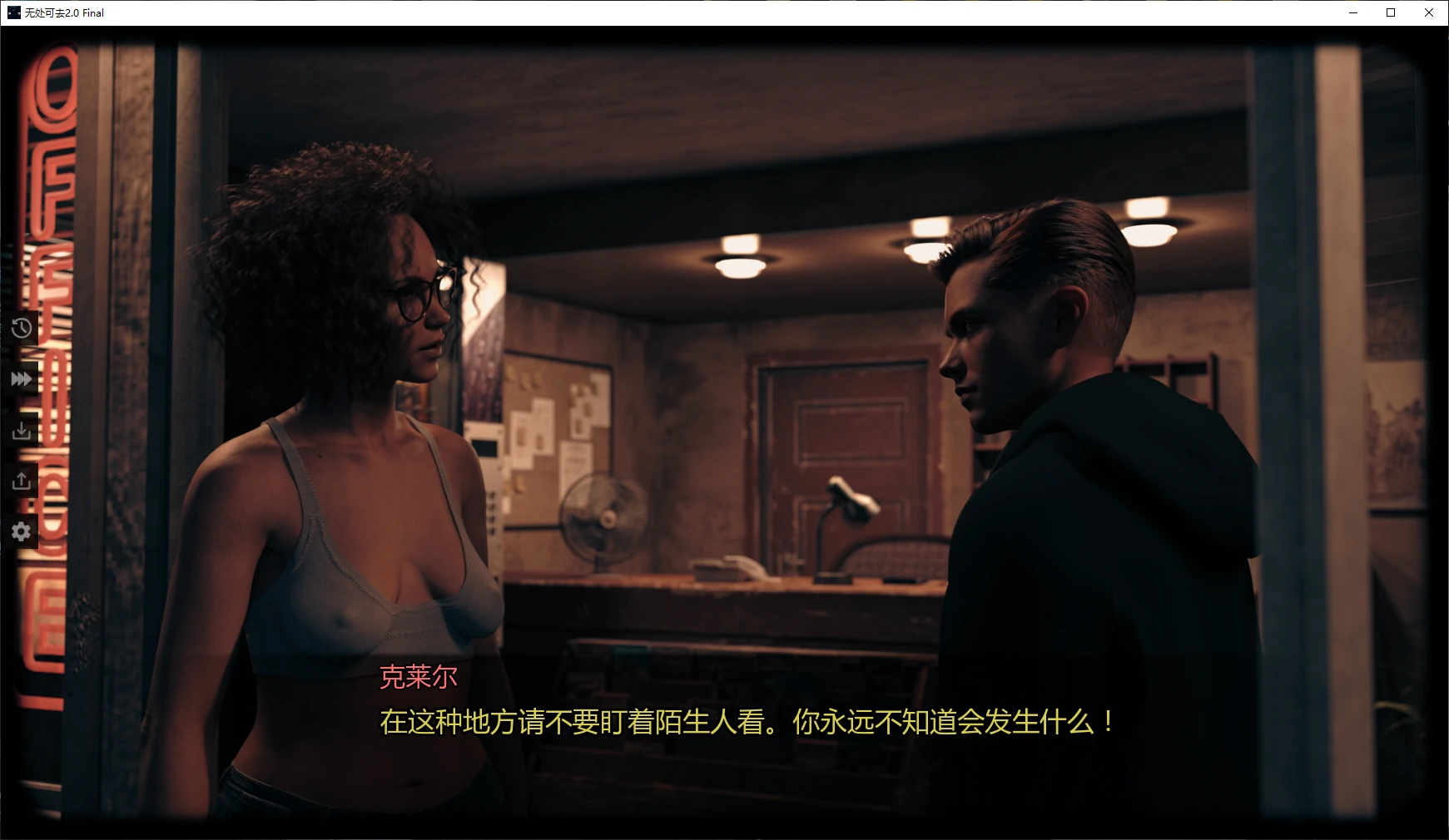 【欧美SLG/AI汉化/堕落】无处可去2.0 Final AI汉化版【PC+安卓/6.2G/更新】 封面图 2