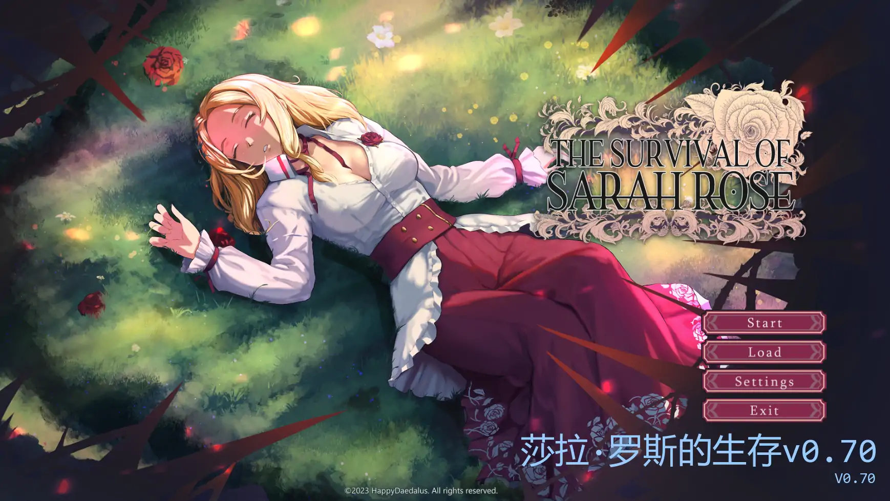 【日系SLG/AI汉化/摸索】莎拉·罗斯的生存v0.70  AI汉化版【PC+安卓/2.89G/更新】 封面图 1