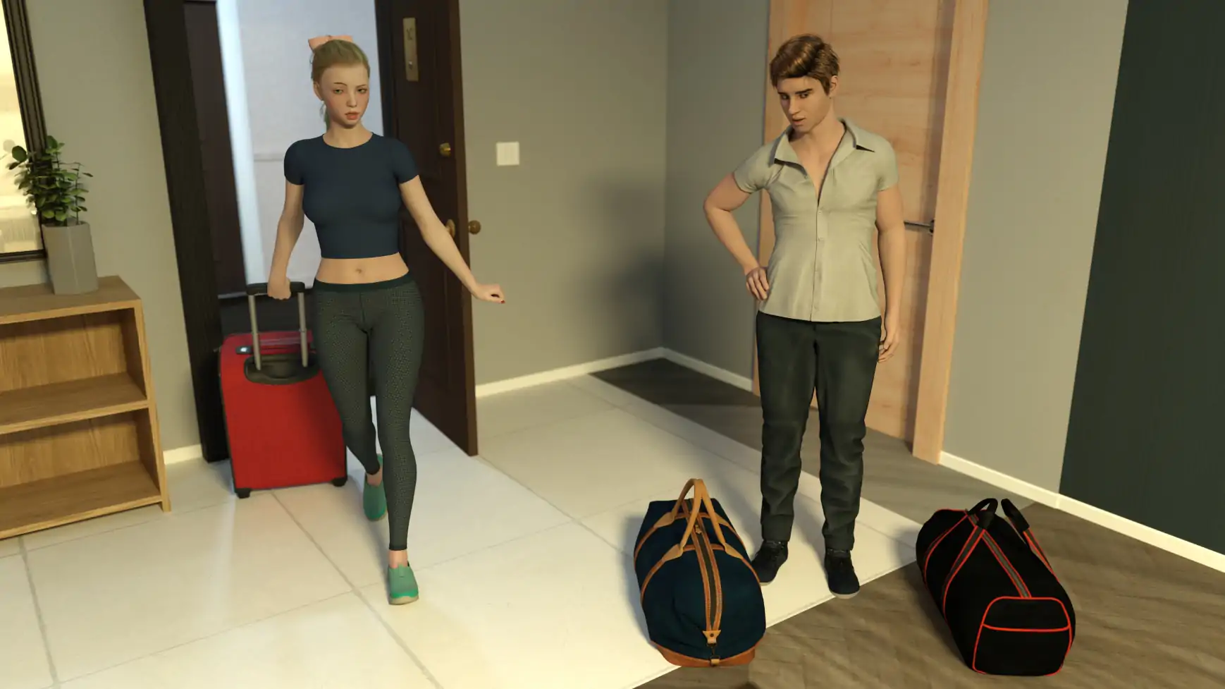 【欧美SLG/AI汉化/摸索】黑化的女孩2  AI汉化版【PC+安卓/1.55G/更新】 内容图 1